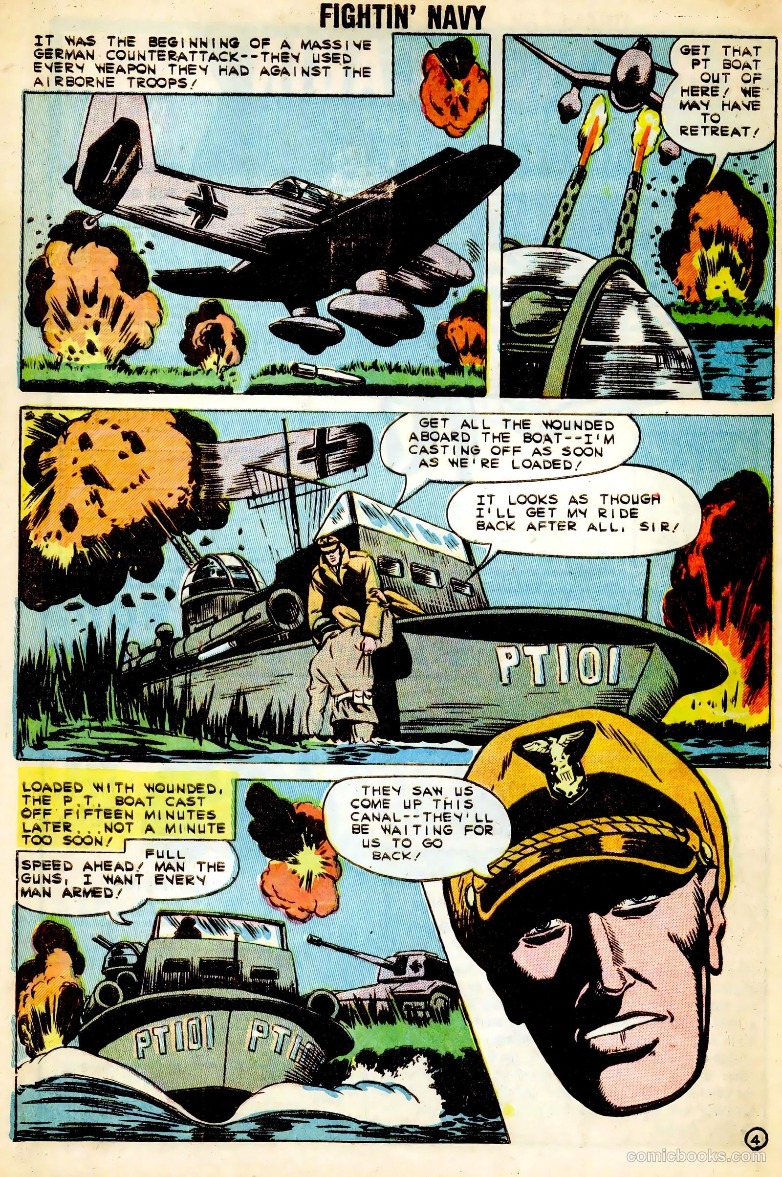 Fightin' Navy #90 (1960) — page 32 of 36