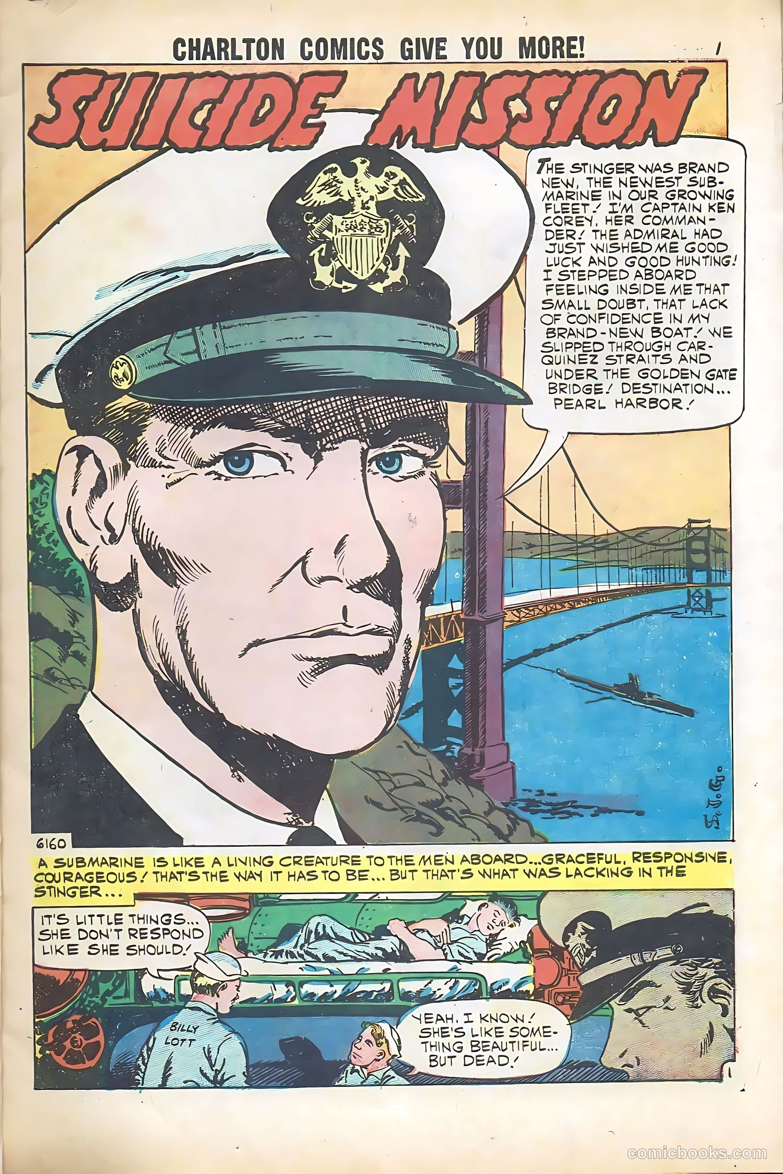Fightin' Navy #91 (1960) — page 3 of 36