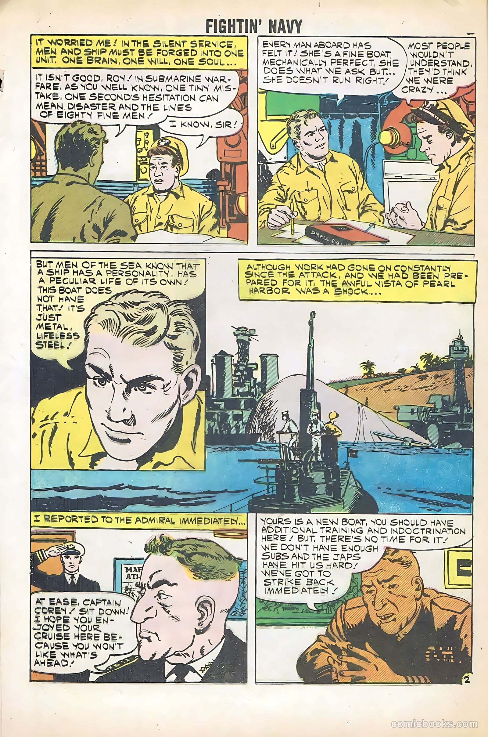 Fightin' Navy #91 (1960) — page 4 of 36