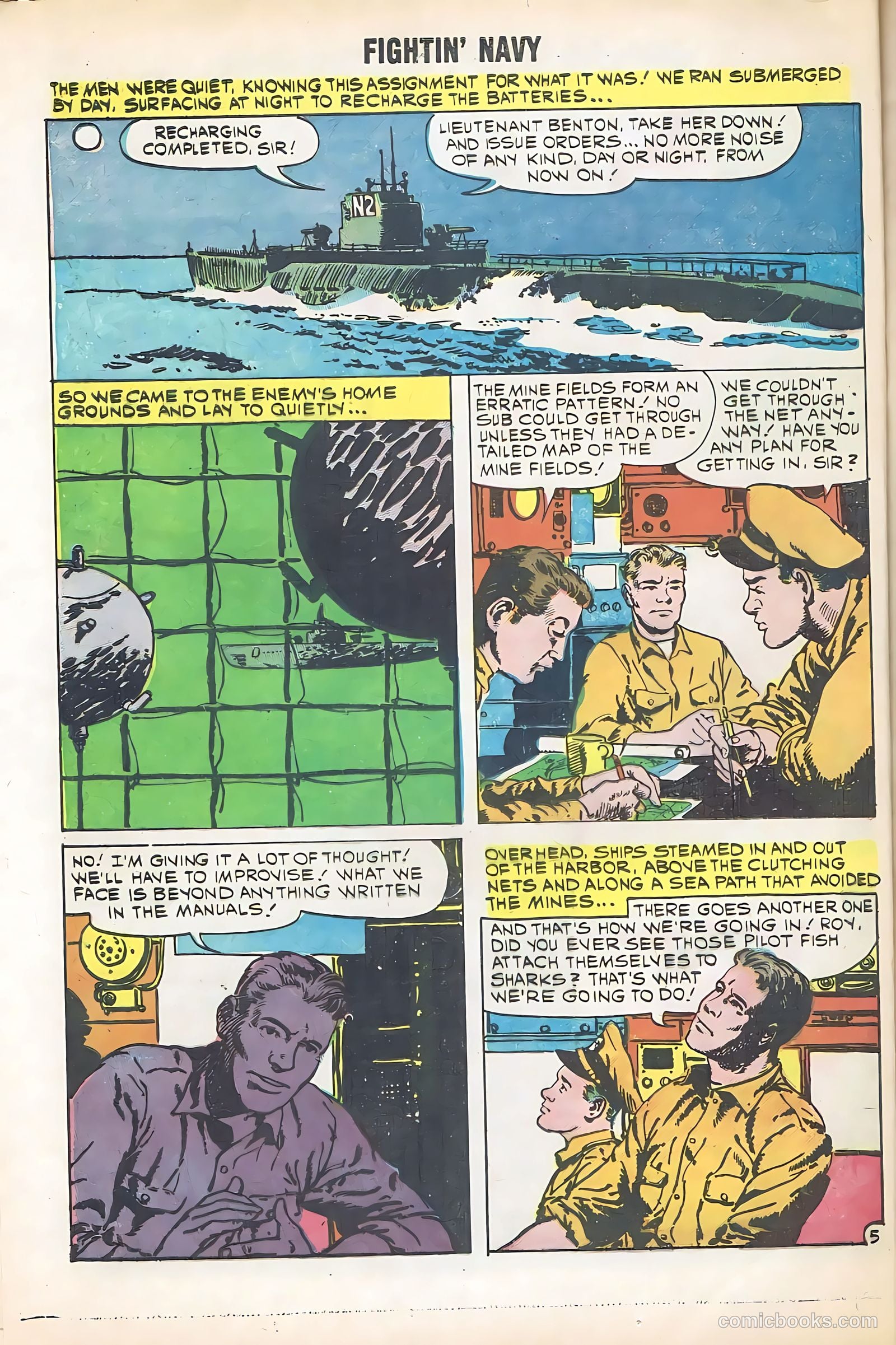 Fightin' Navy #91 (1960) — page 8 of 36