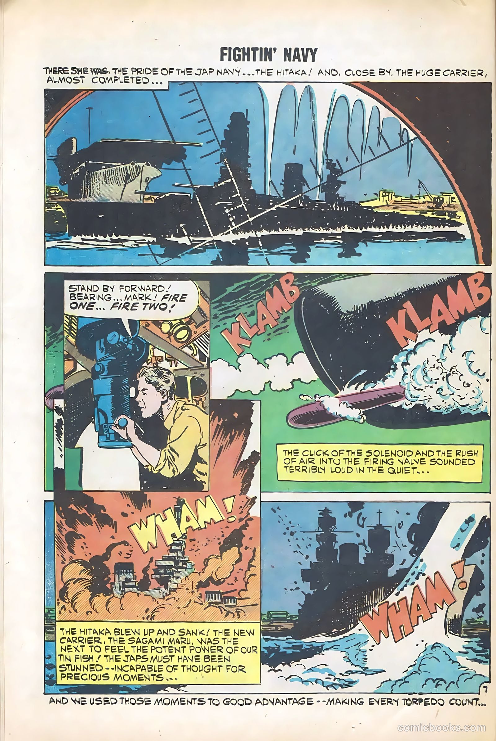Fightin' Navy #91 (1960) — page 10 of 36