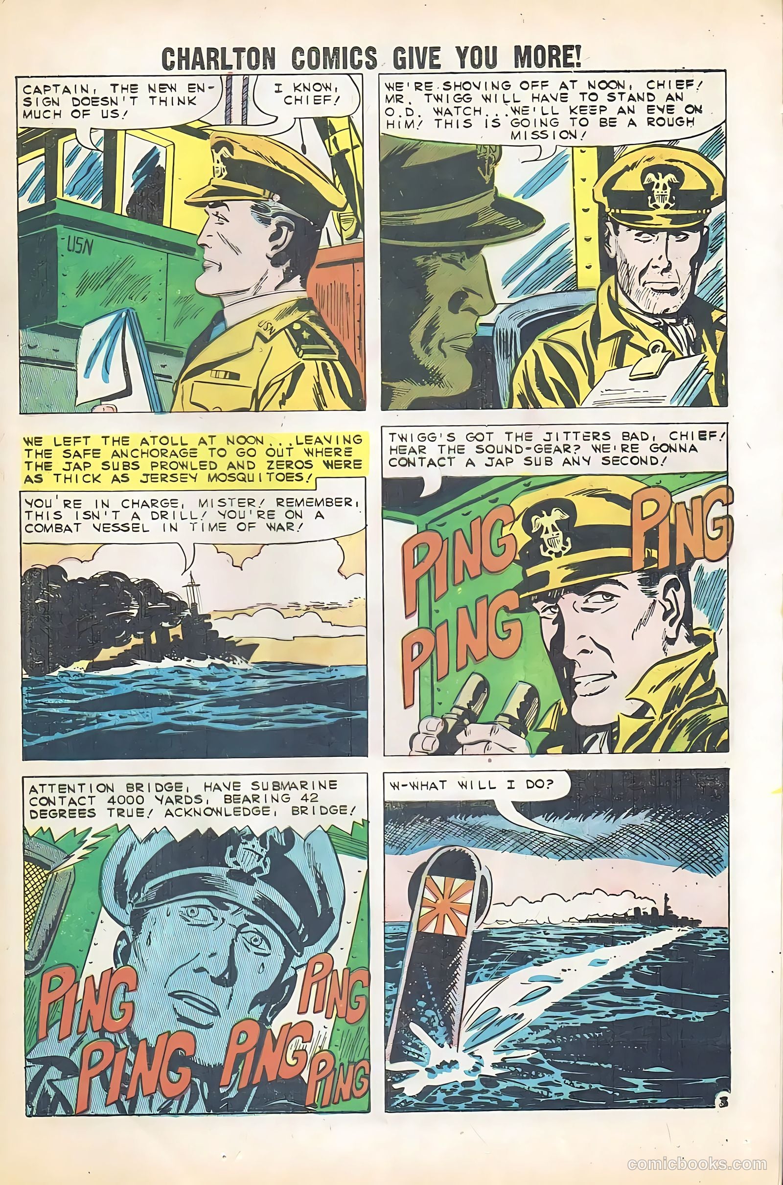 Fightin' Navy #91 (1960) — page 17 of 36
