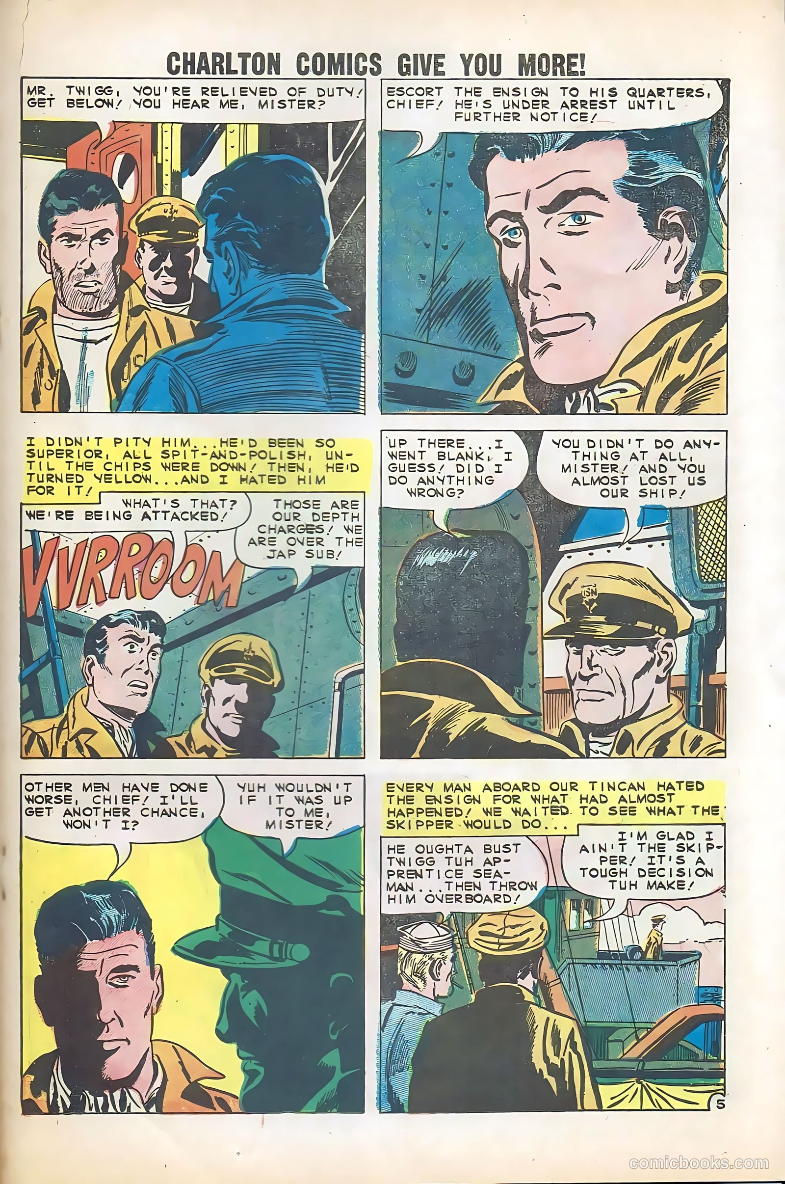 Fightin' Navy #91 (1960) — page 19 of 36