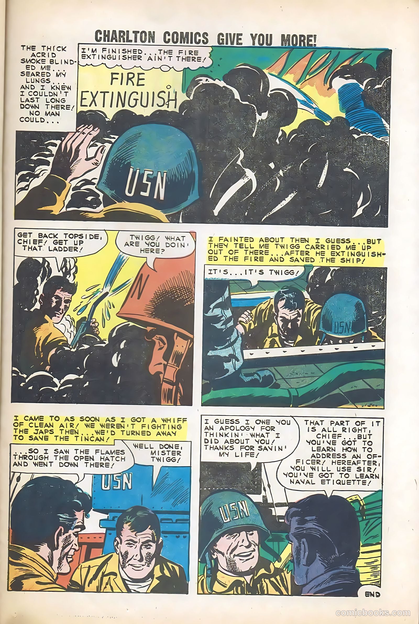 Fightin' Navy #91 (1960) — page 23 of 36