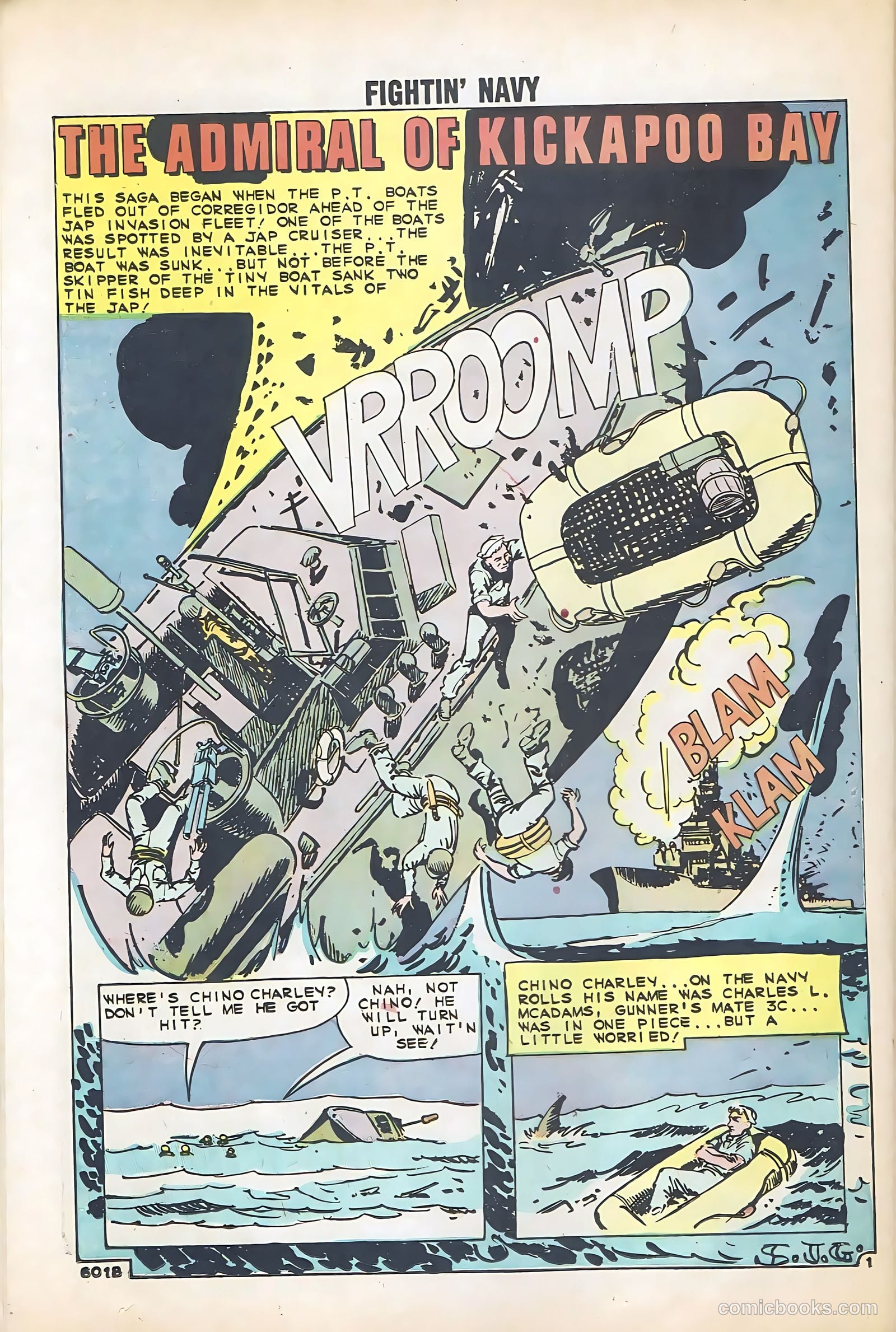 Fightin' Navy #91 (1960) — page 26 of 36