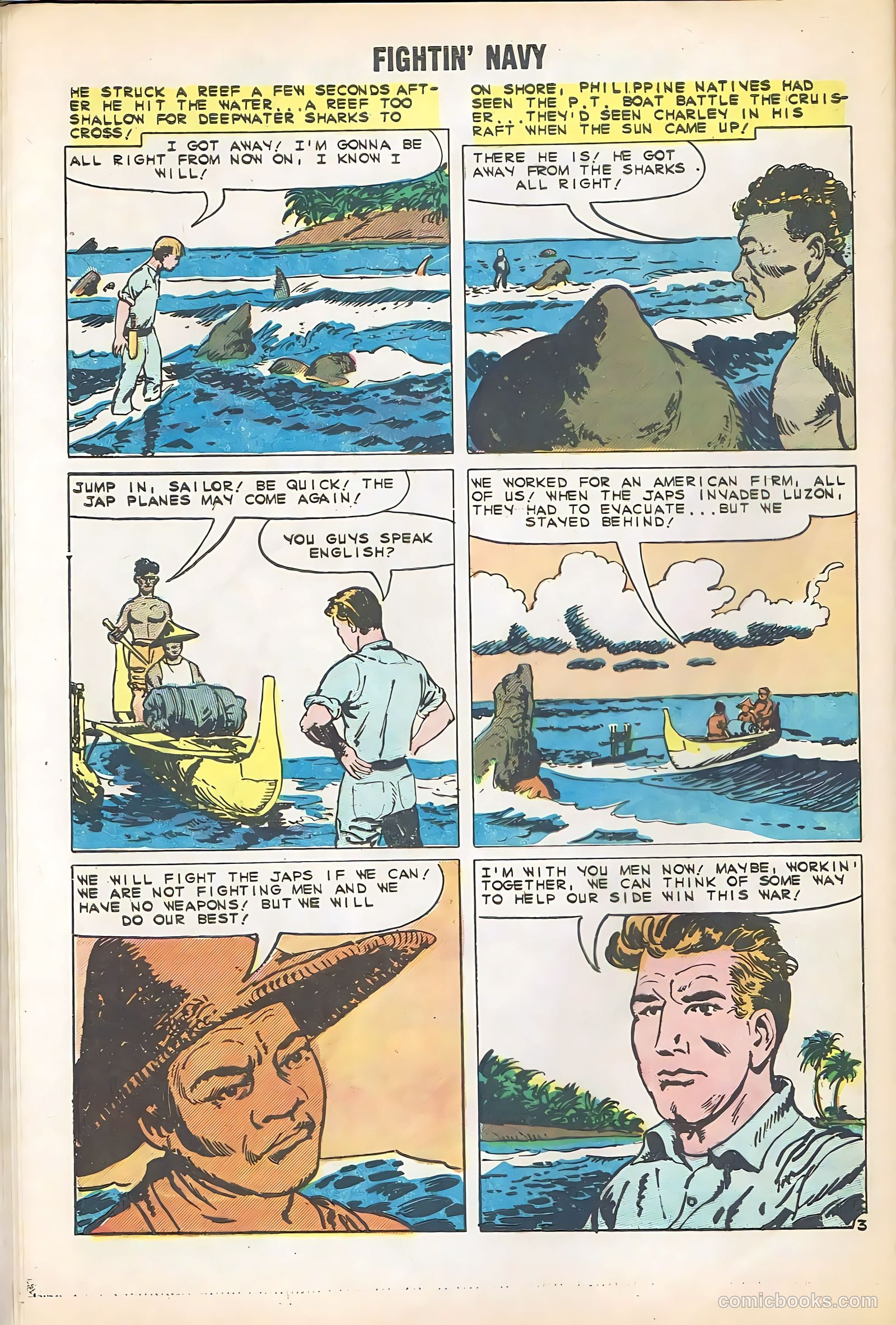 Fightin' Navy #91 (1960) — page 28 of 36
