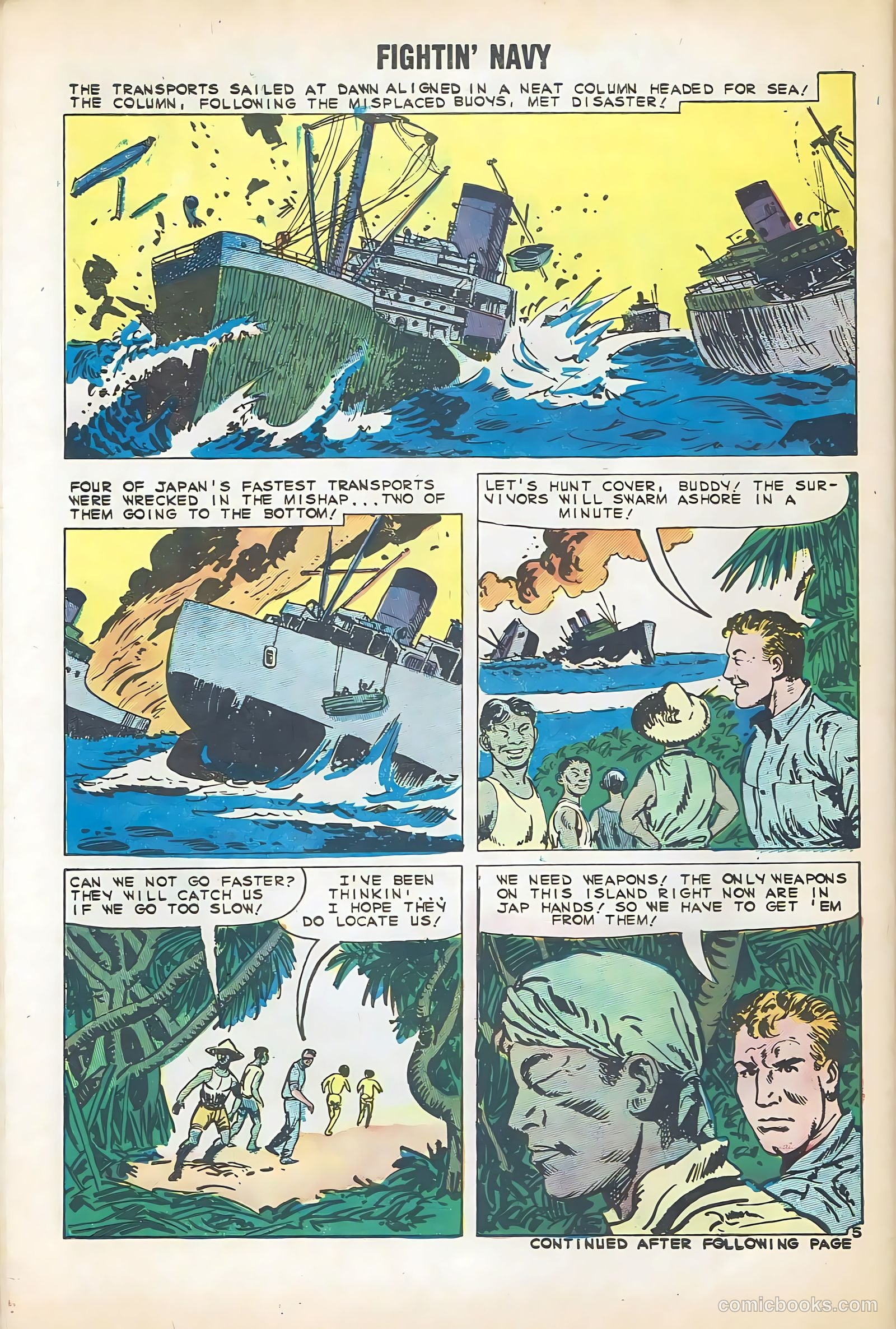 Fightin' Navy #91 (1960) — page 30 of 36