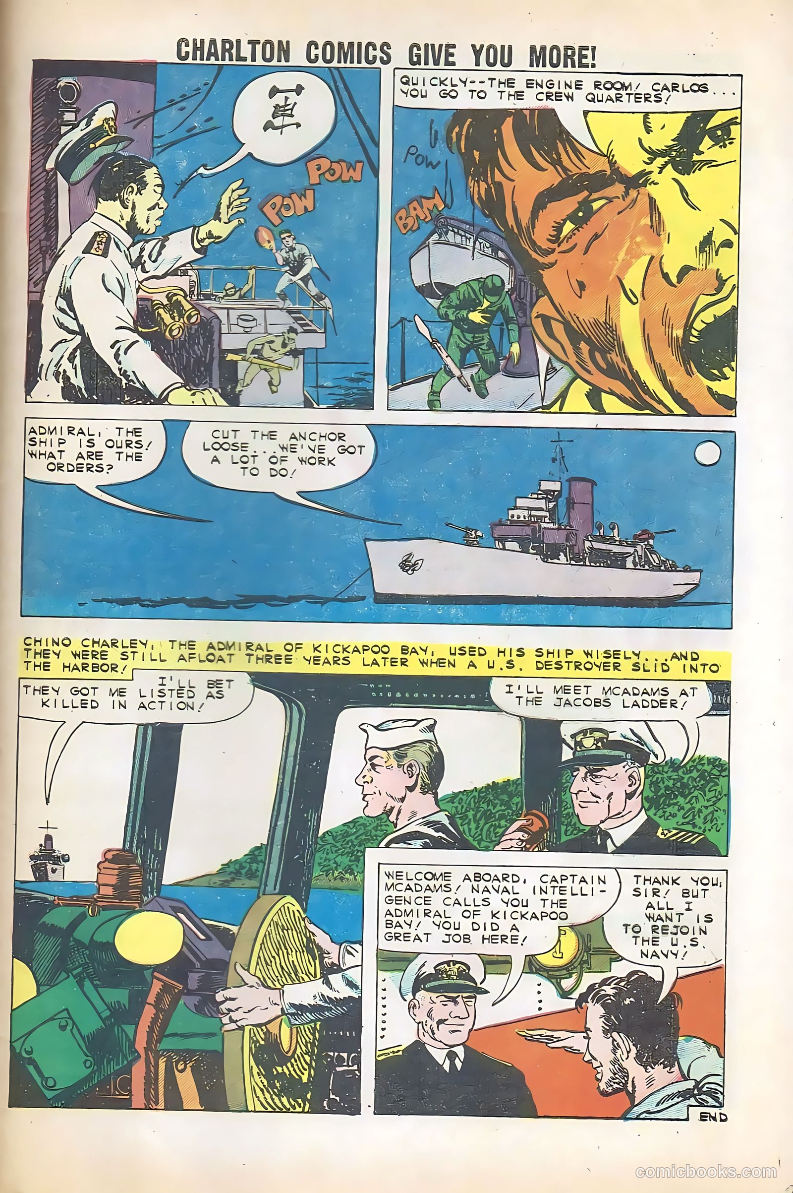 Fightin' Navy #91 (1960) — page 33 of 36