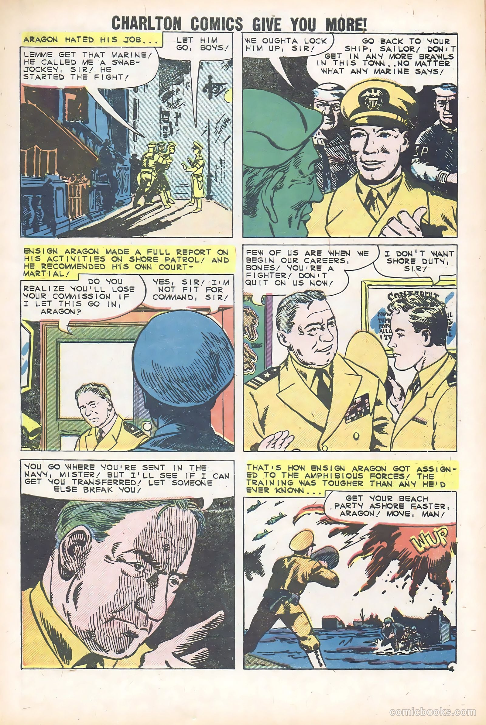 Fightin' Navy #92 (1960) — page 7 of 36