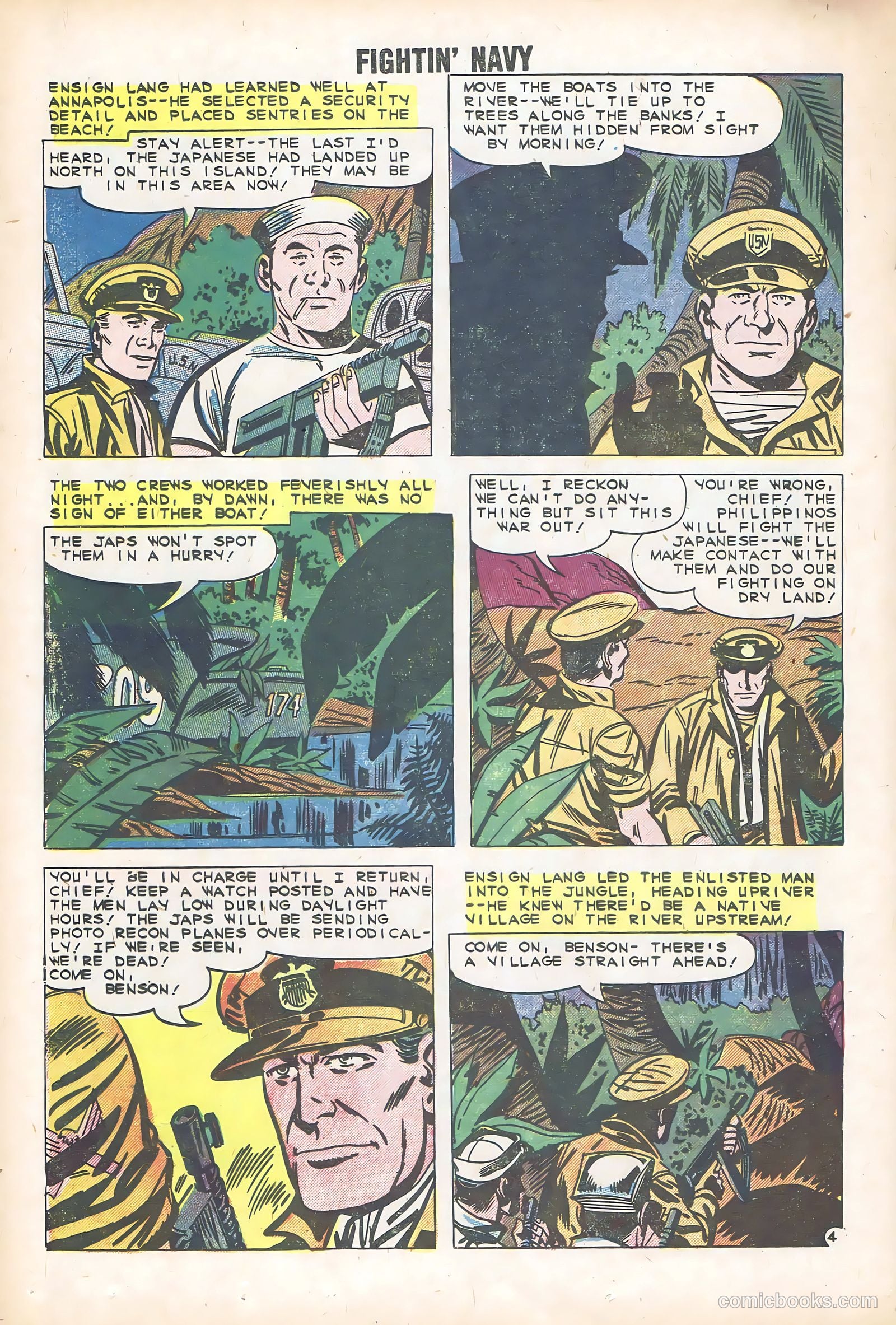Fightin' Navy #92 (1960) — page 16 of 36