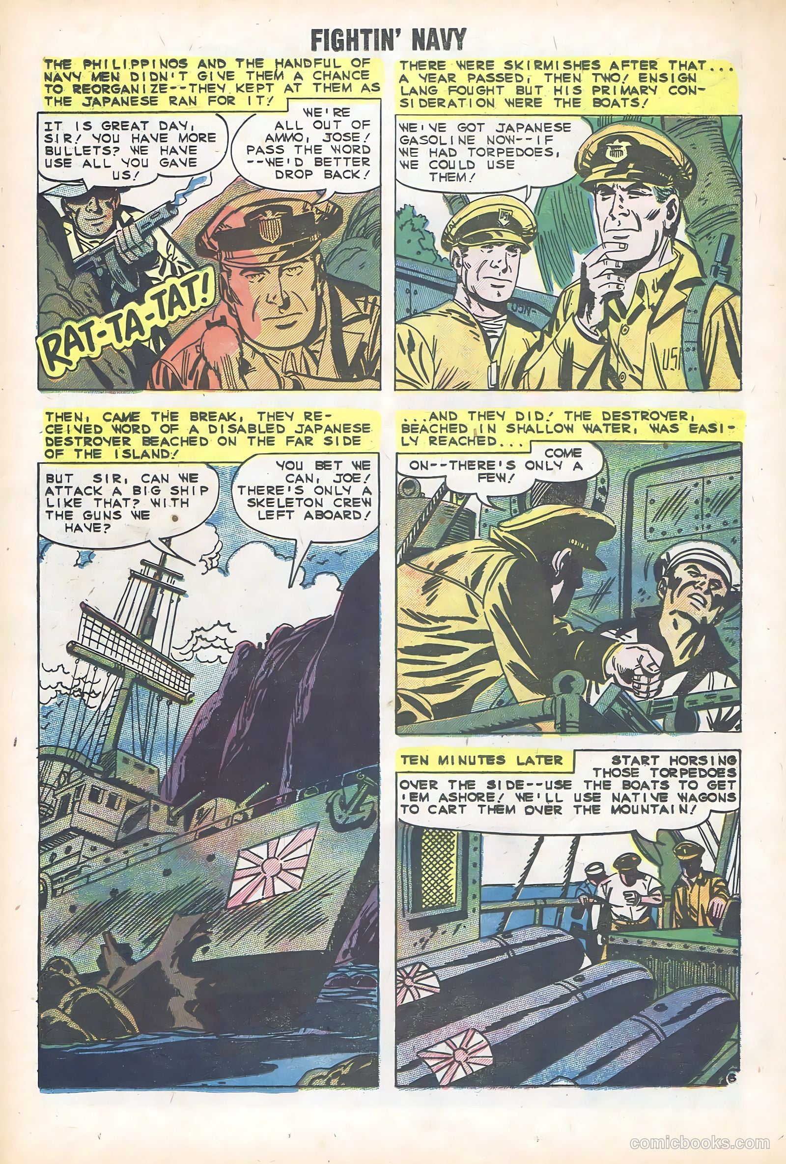 Fightin' Navy #92 (1960) — page 18 of 36