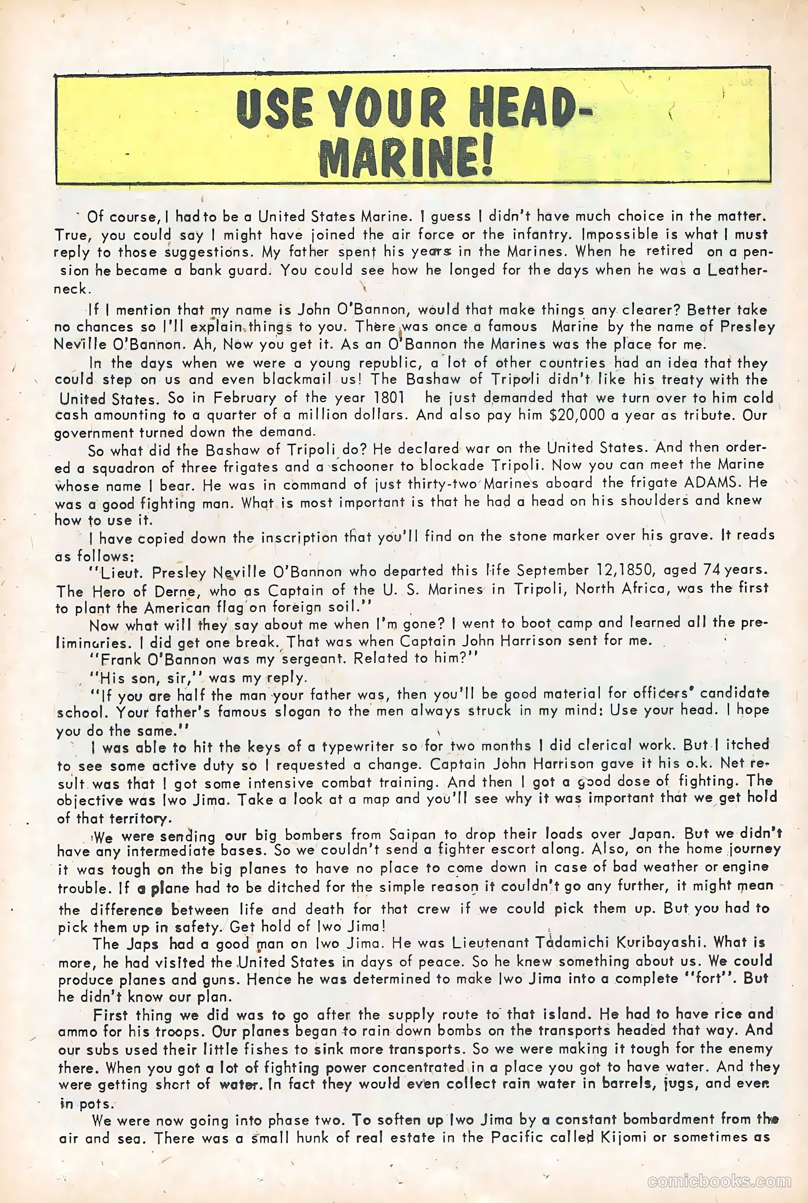 Fightin' Navy #92 (1960) — page 20 of 36