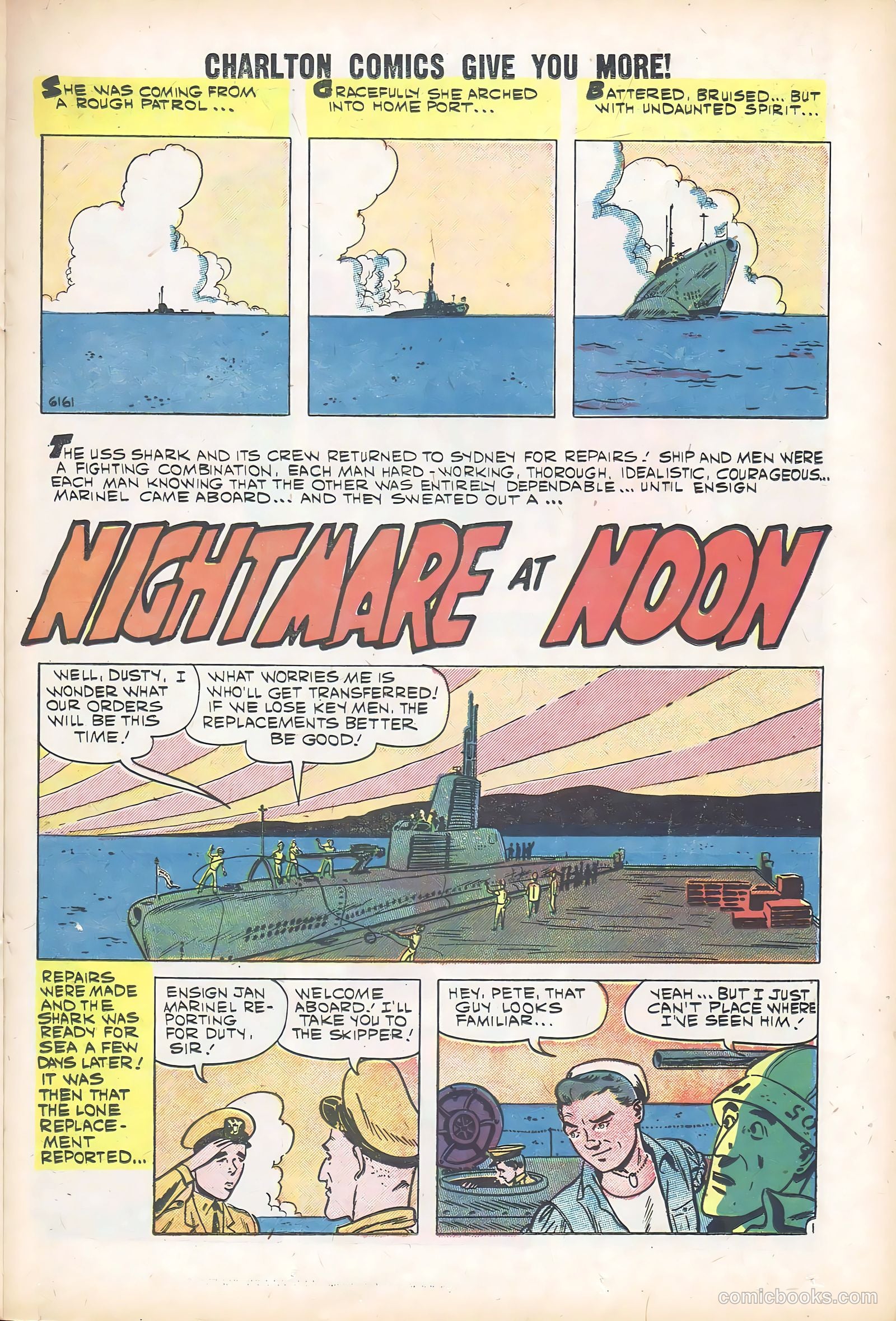 Fightin' Navy #92 (1960) — page 23 of 36