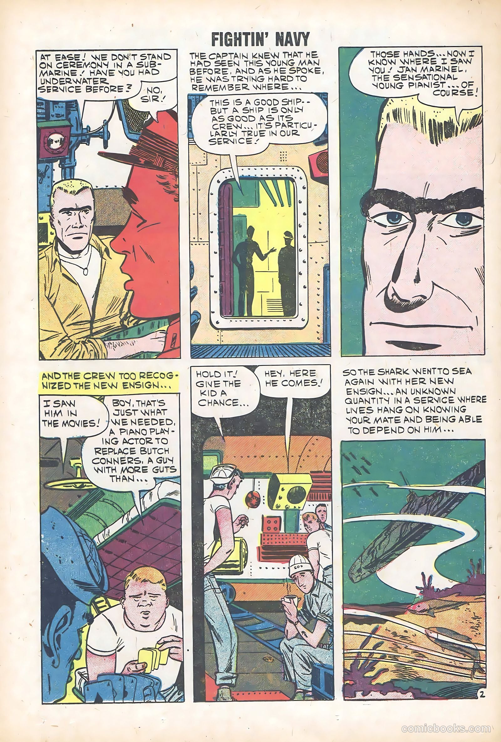 Fightin' Navy #92 (1960) — page 24 of 36