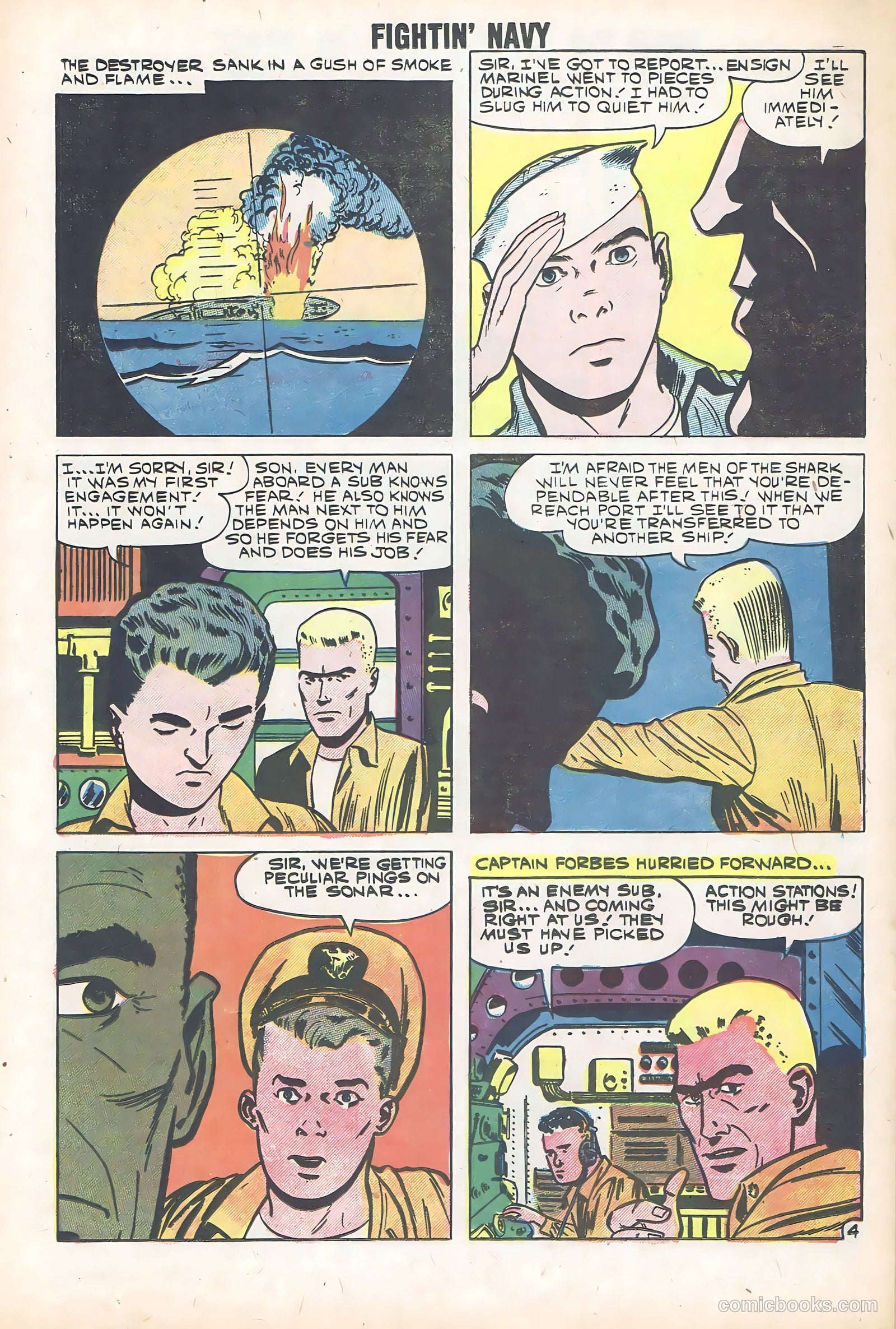 Fightin' Navy #92 (1960) — page 26 of 36