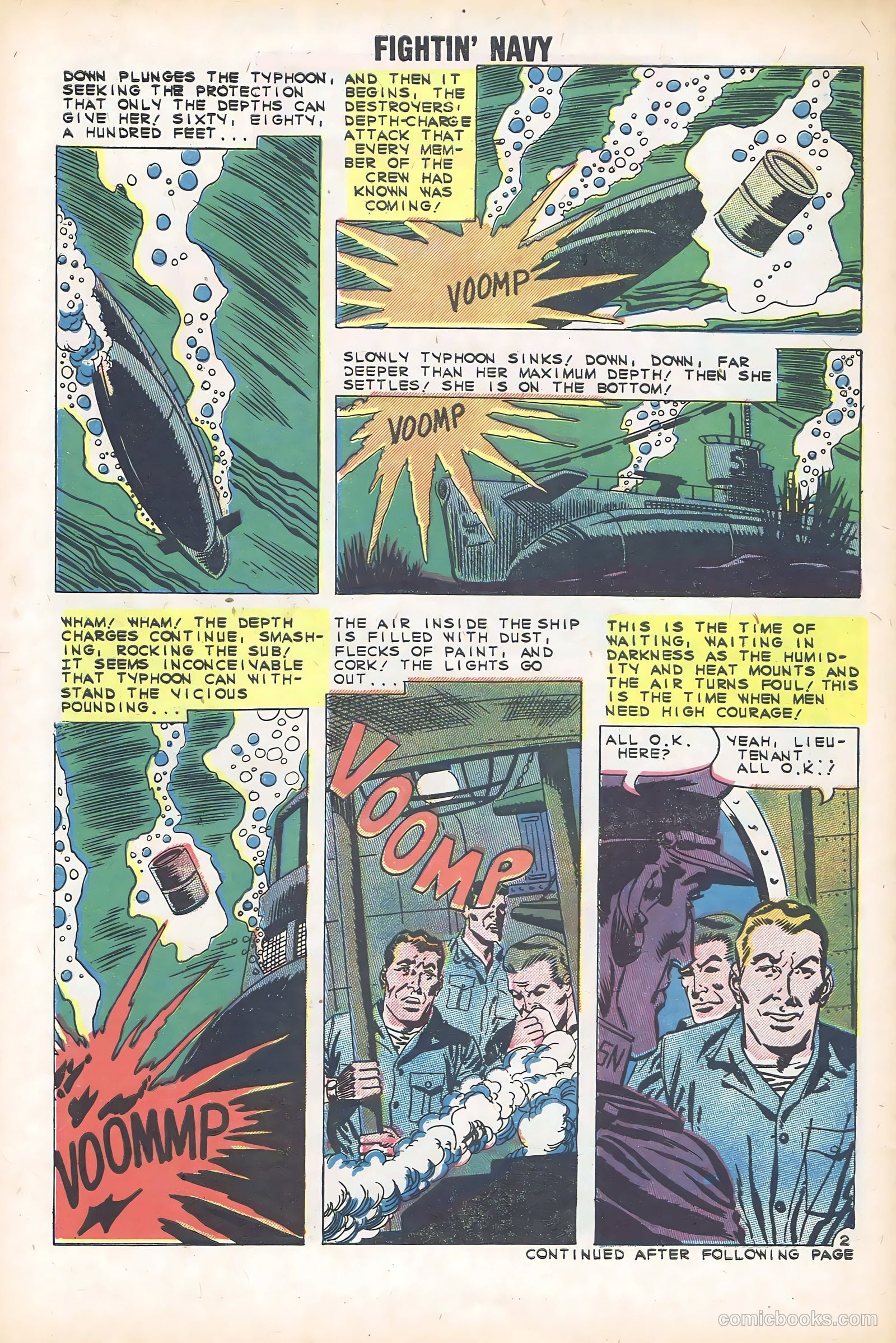 Fightin' Navy #92 (1960) — page 30 of 36