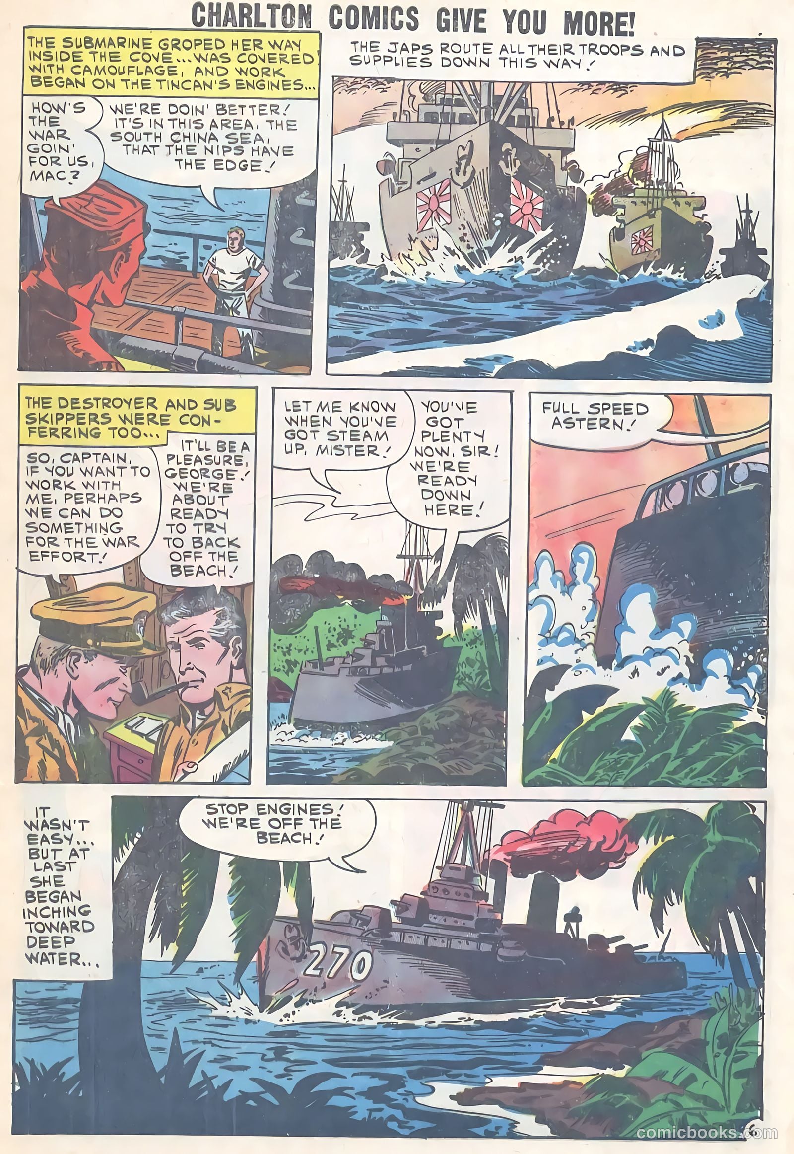 Fightin' Navy #93 (1960) — page 9 of 36