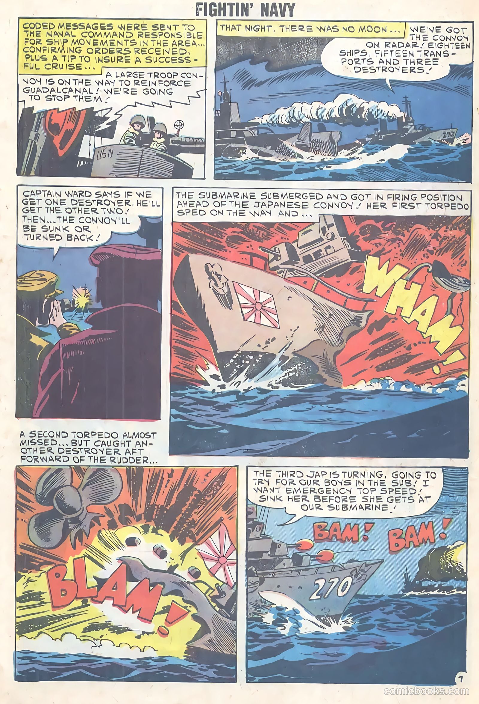 Fightin' Navy #93 (1960) — page 10 of 36