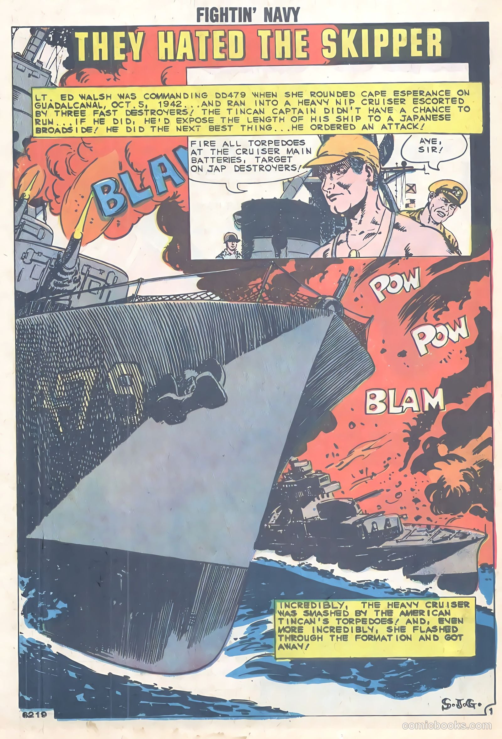 Fightin' Navy #93 (1960) — page 26 of 36