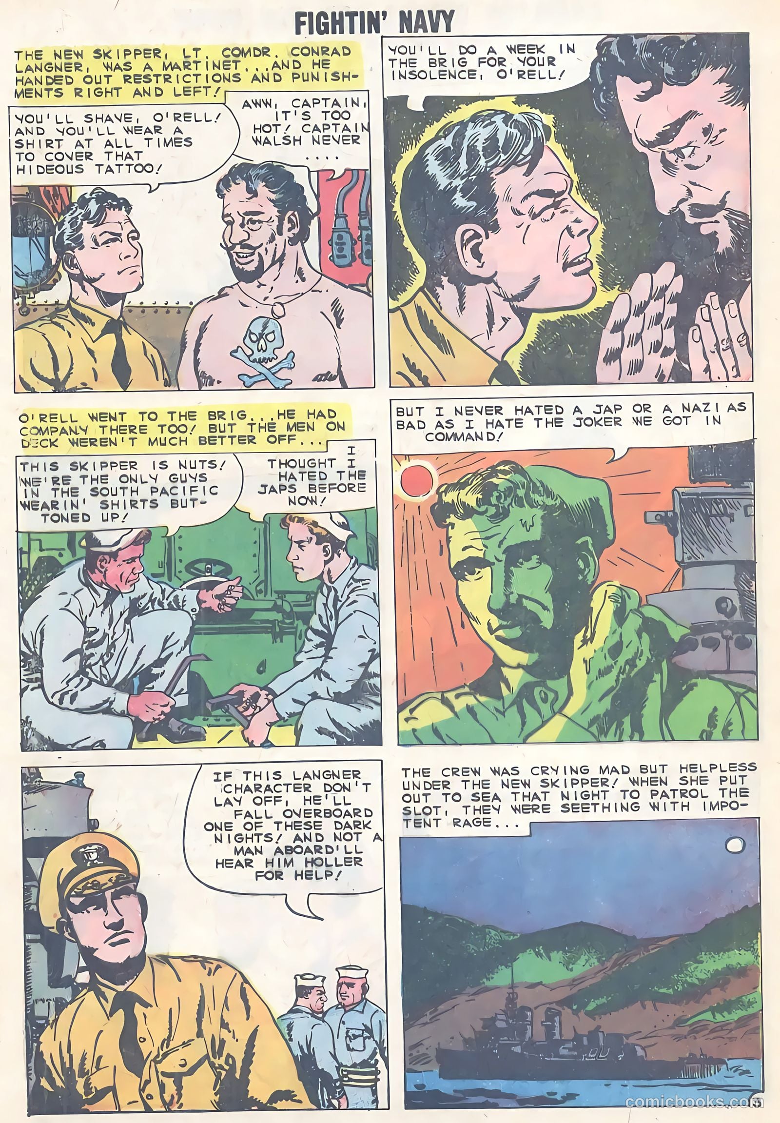 Fightin' Navy #93 (1960) — page 28 of 36