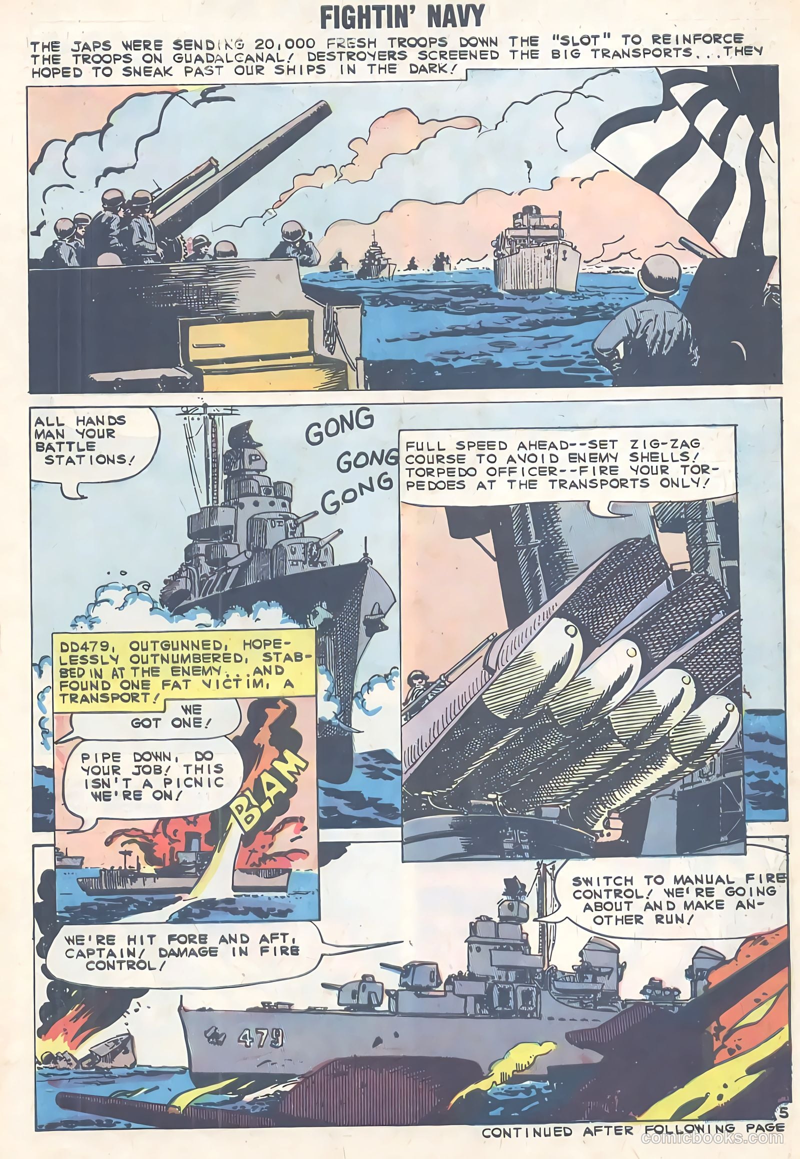 Fightin' Navy #93 (1960) — page 30 of 36