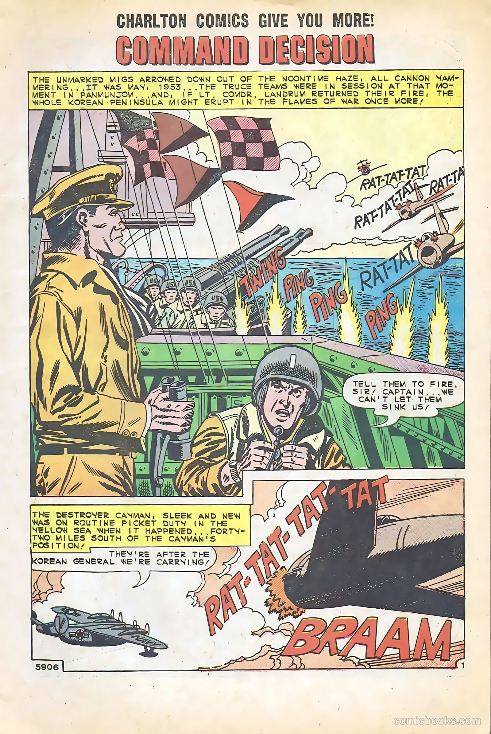 Fightin' Navy #95 (1960) — page 3 of 36