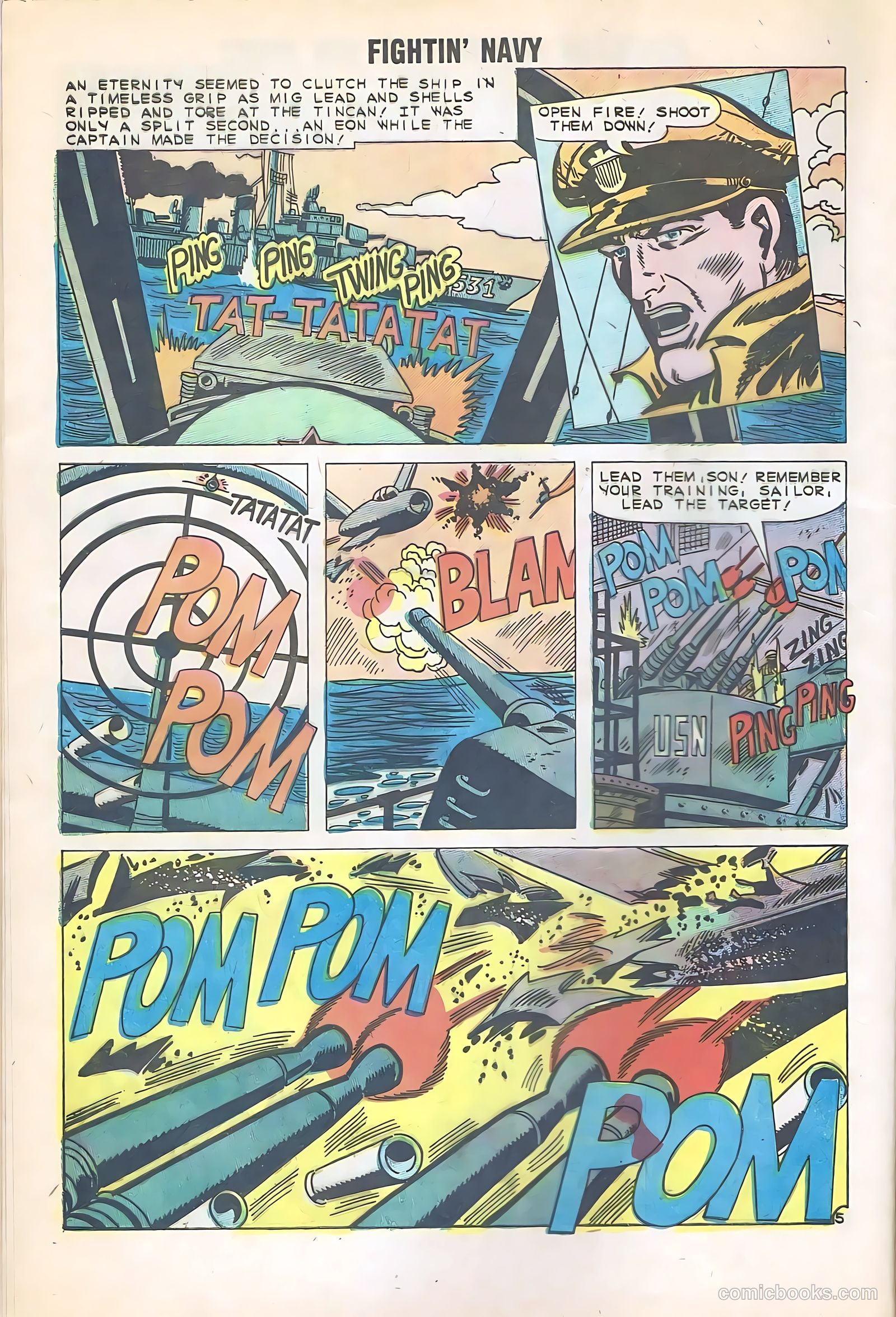 Fightin' Navy #95 (1960) — page 8 of 36