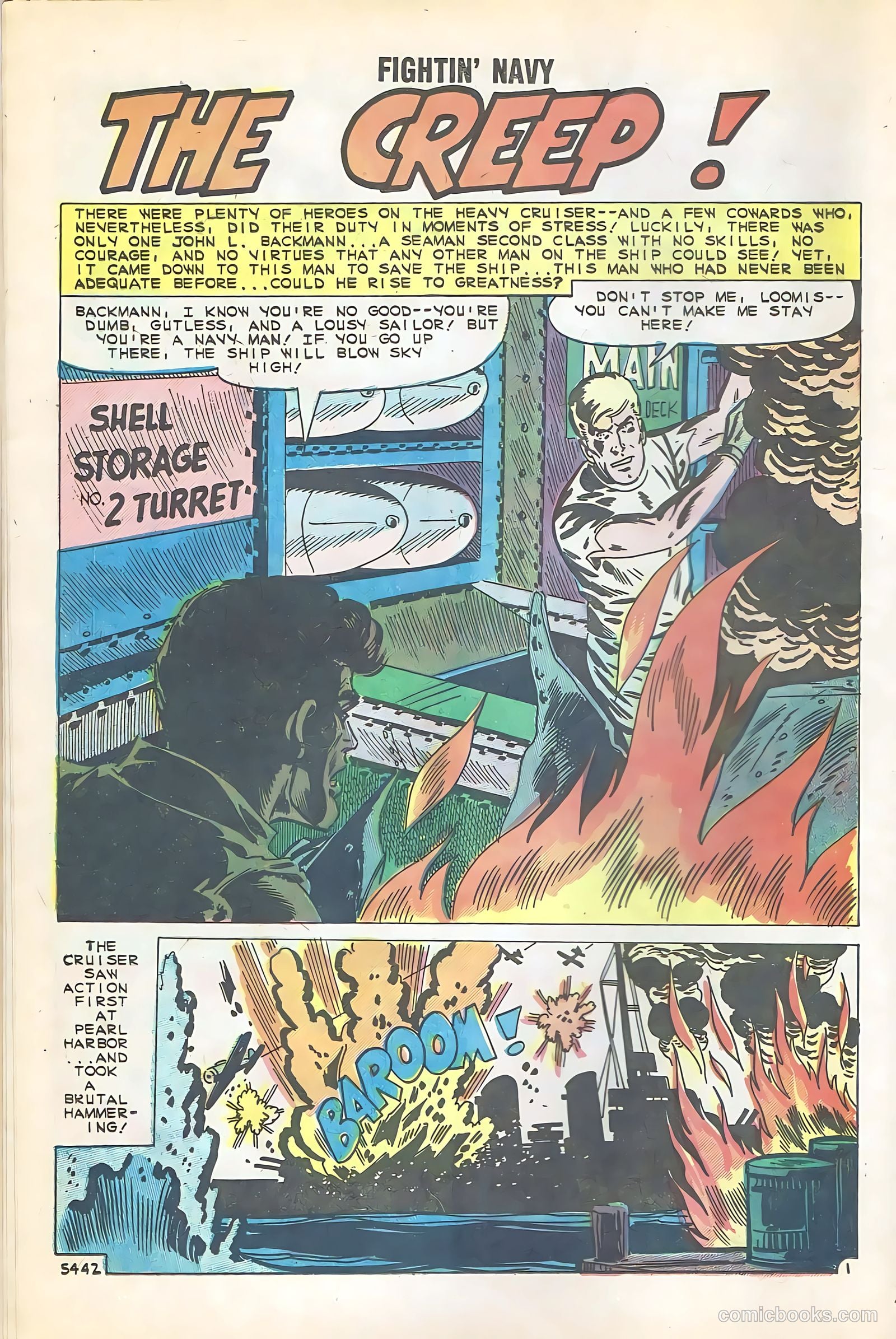 Fightin' Navy #95 (1960) — page 12 of 36