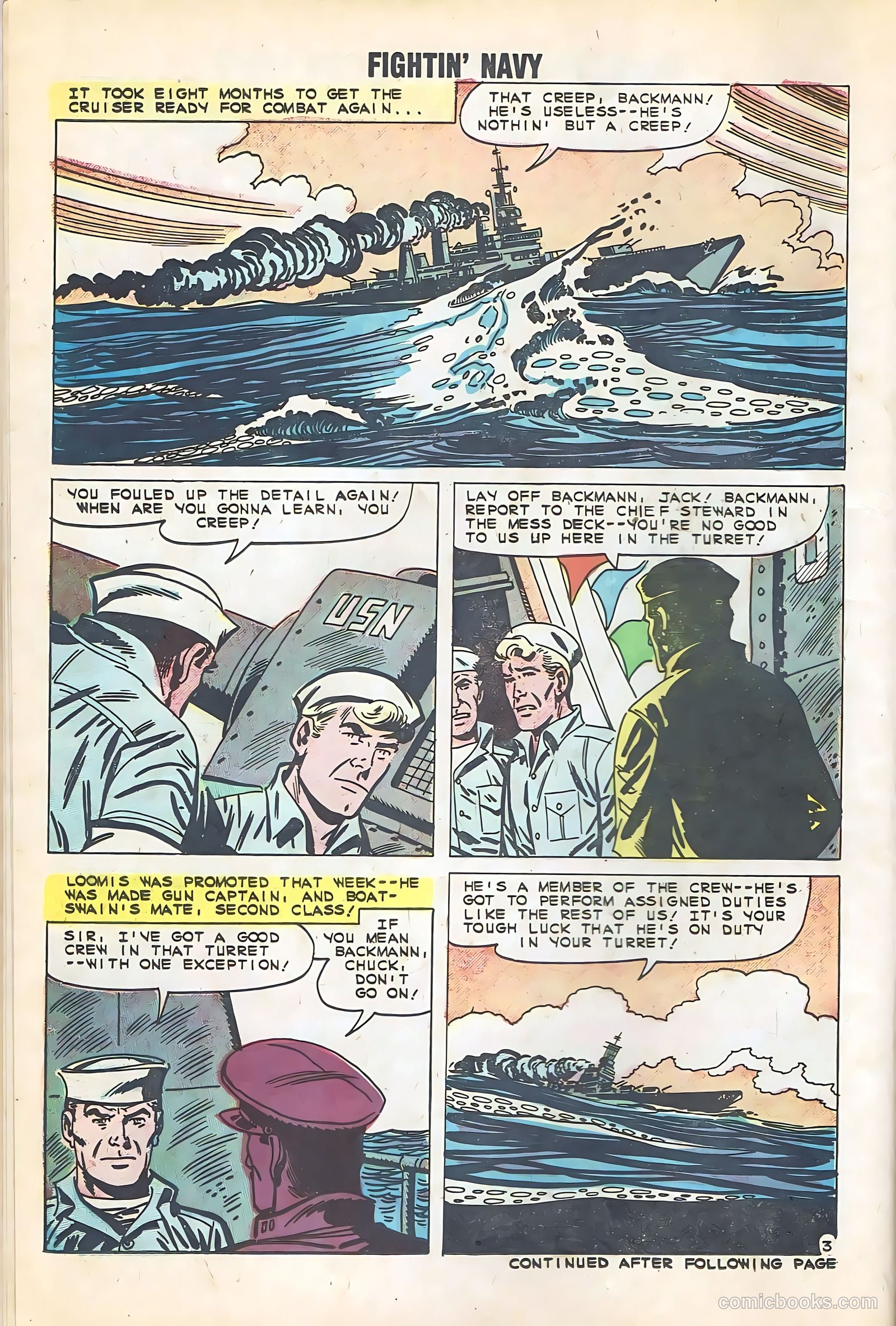 Fightin' Navy #95 (1960) — page 14 of 36