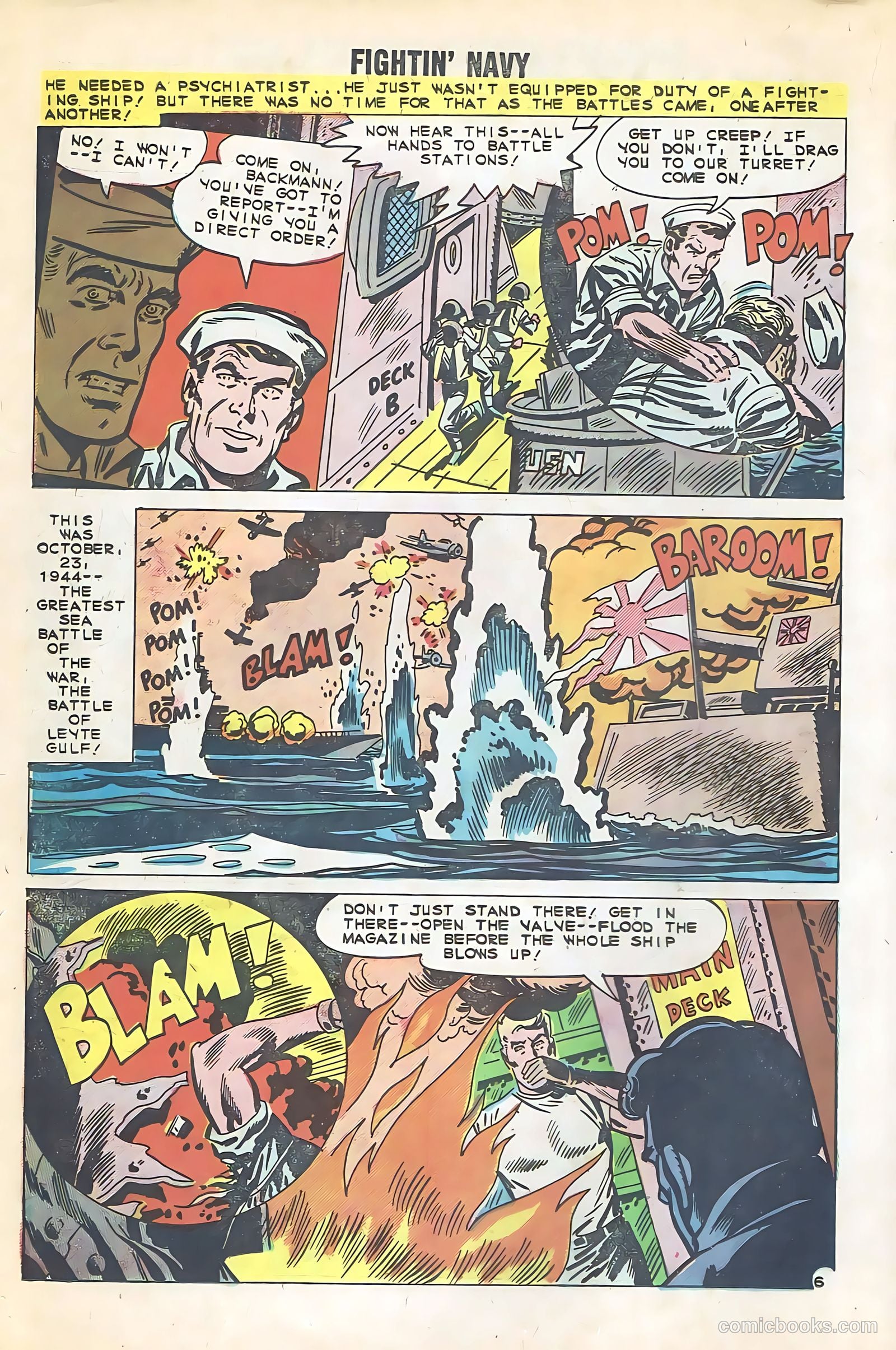 Fightin' Navy #95 (1960) — page 18 of 36