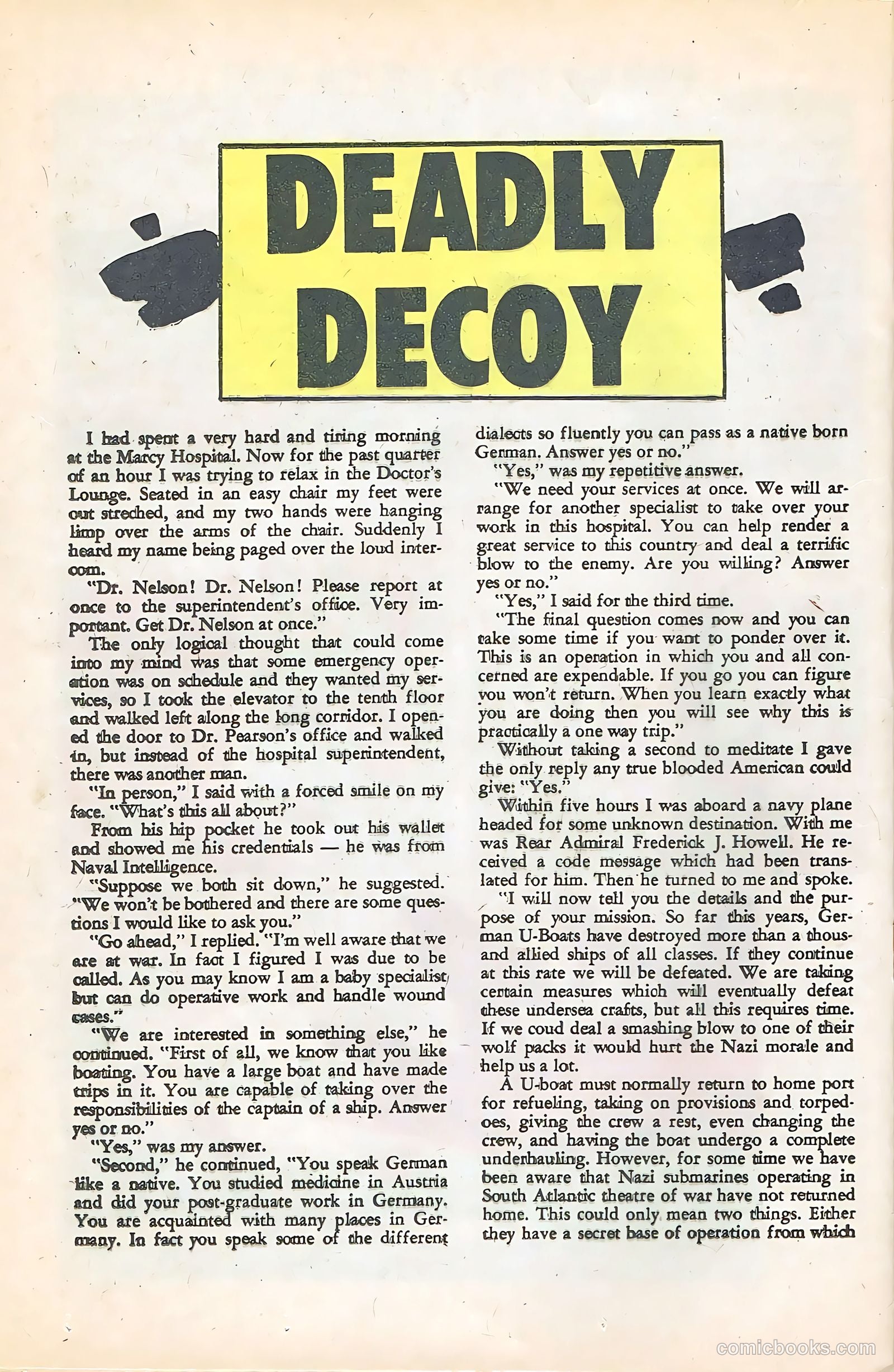 Fightin' Navy #95 (1960) — page 24 of 36