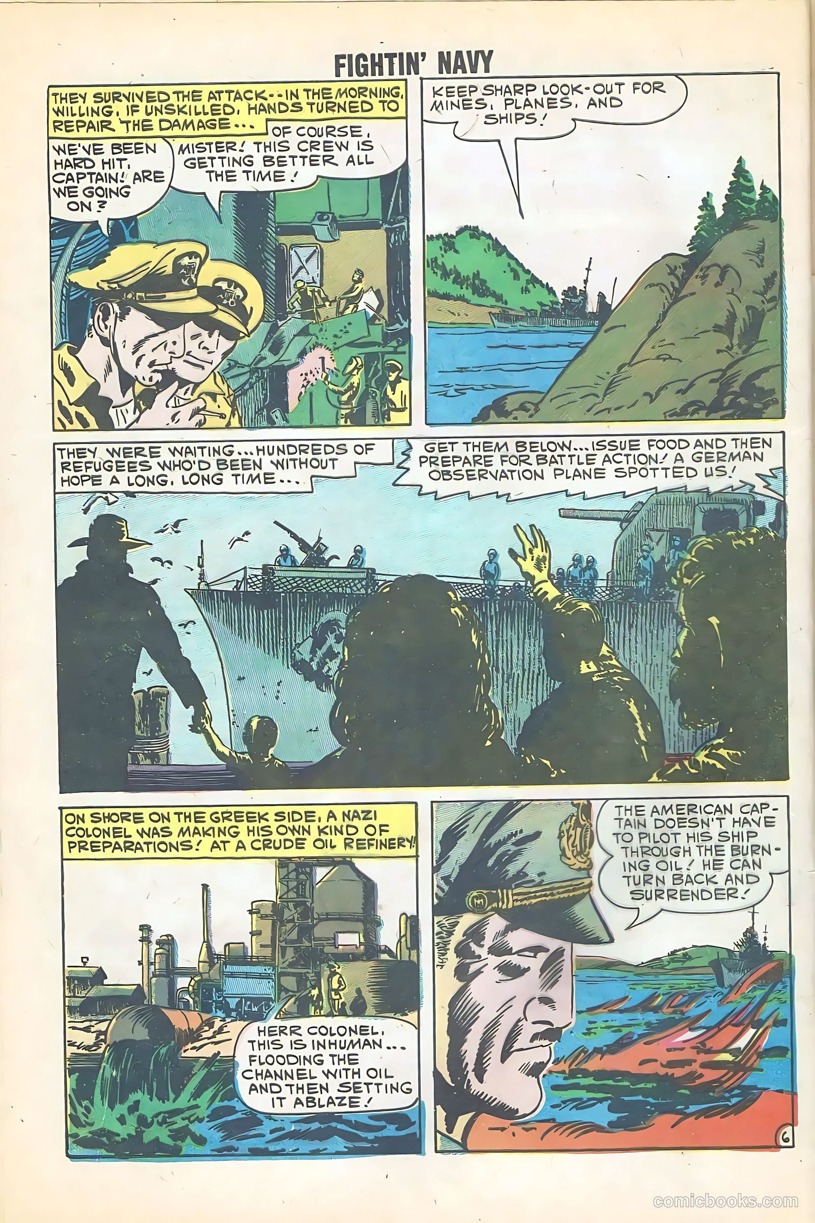 Fightin' Navy #95 (1960) — page 32 of 36