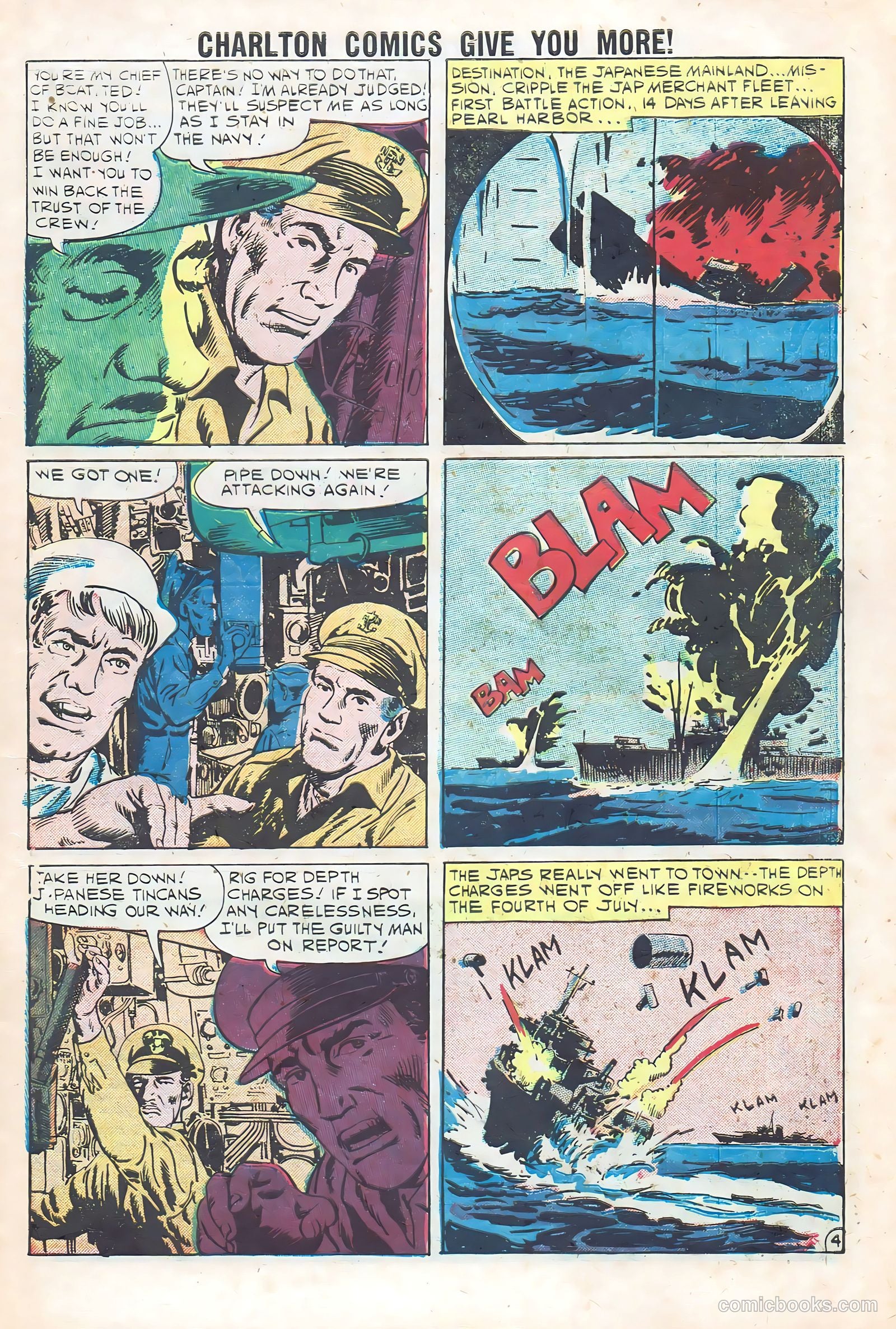 Fightin' Navy #96 (1960) — page 7 of 36