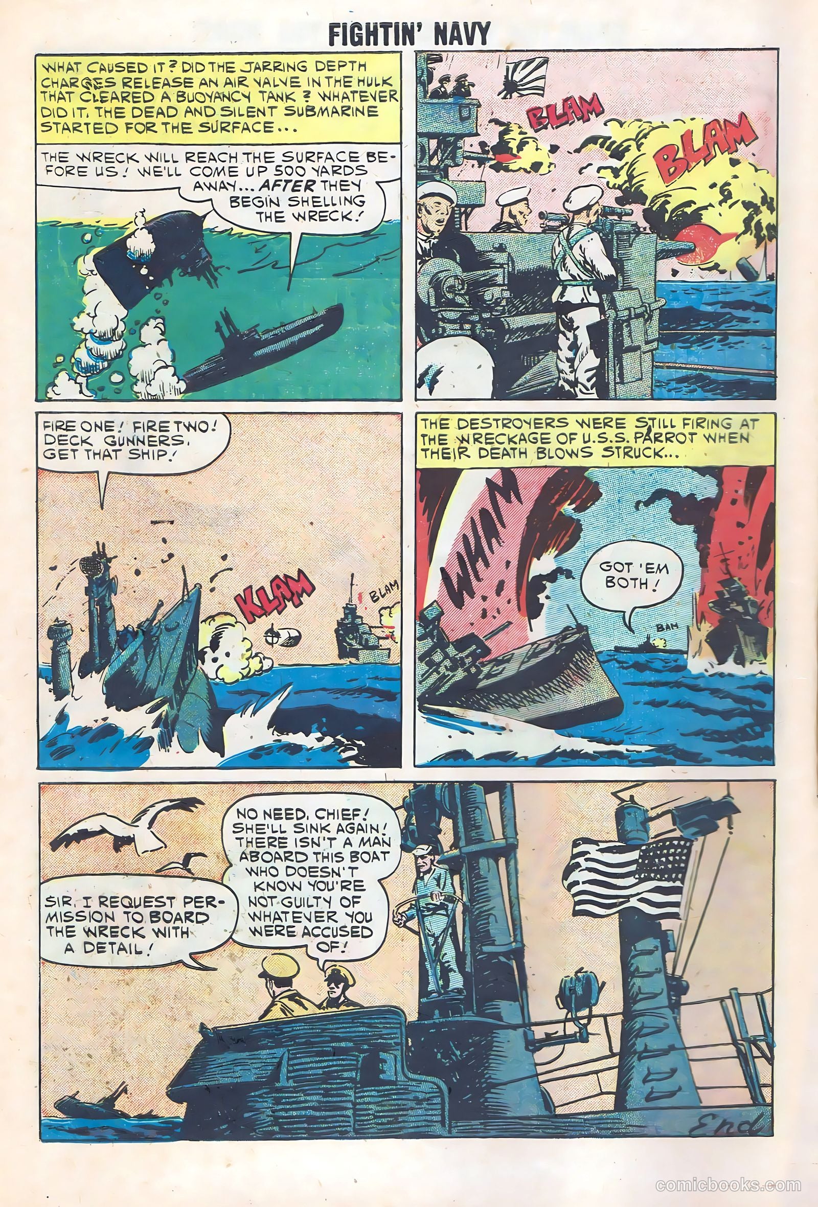 Fightin' Navy #96 (1960) — page 10 of 36
