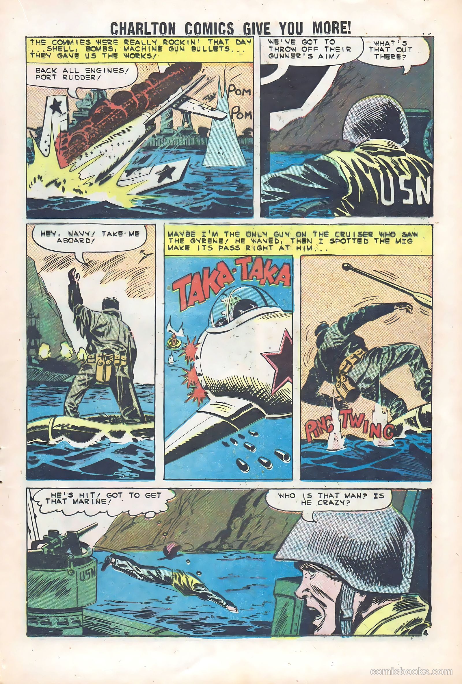 Fightin' Navy #96 (1960) — page 17 of 36