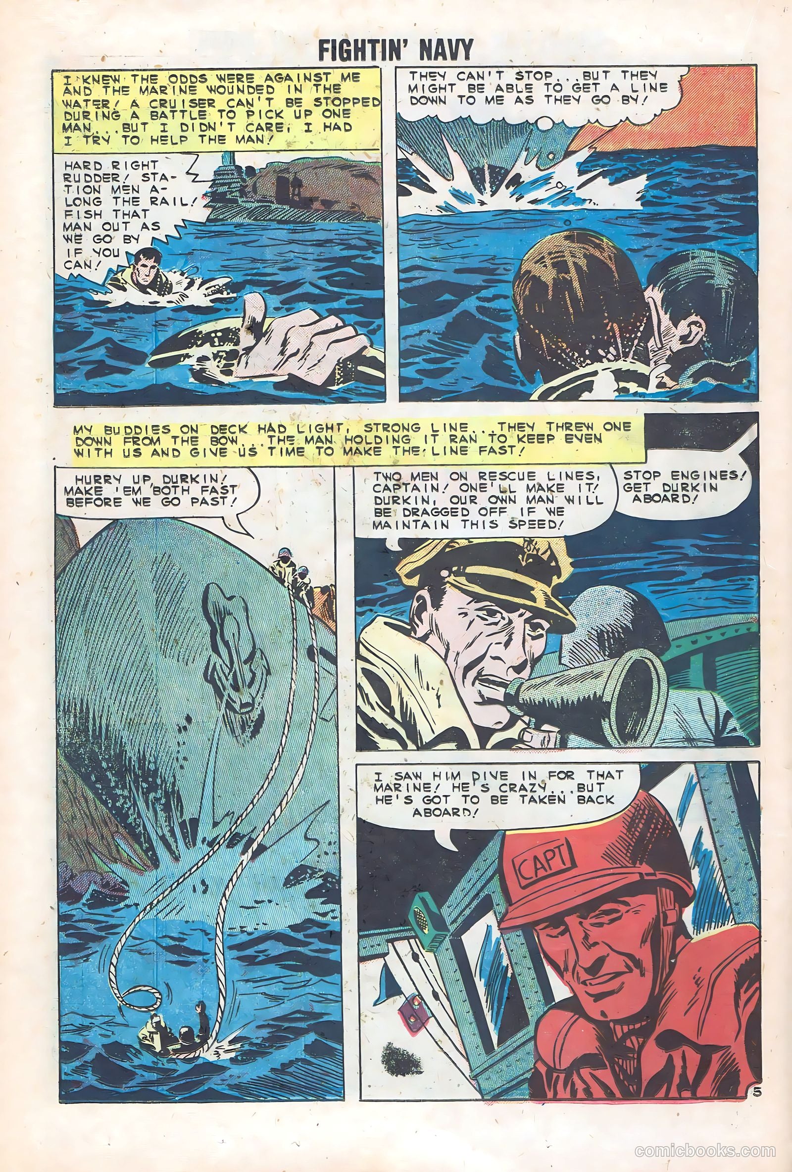 Fightin' Navy #96 (1960) — page 18 of 36