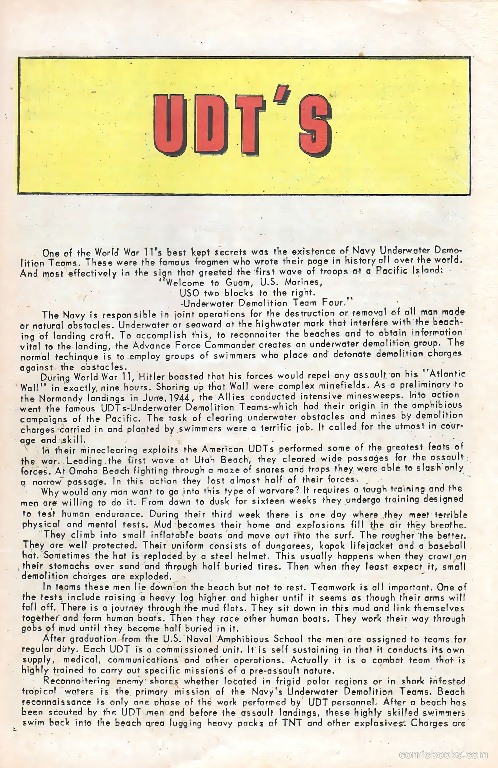 Fightin' Navy #96 (1960) — page 23 of 36