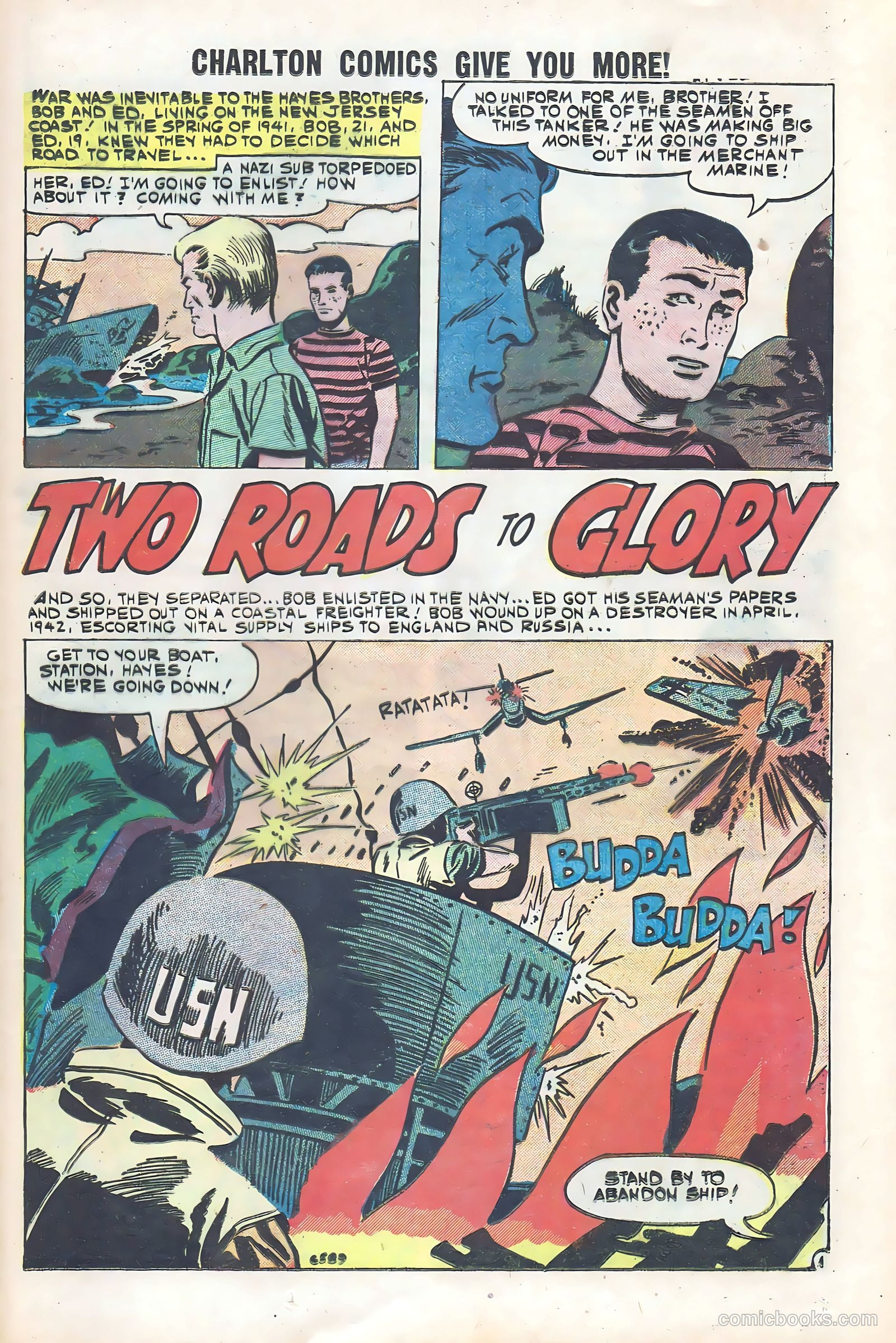 Fightin' Navy #96 (1960) — page 25 of 36