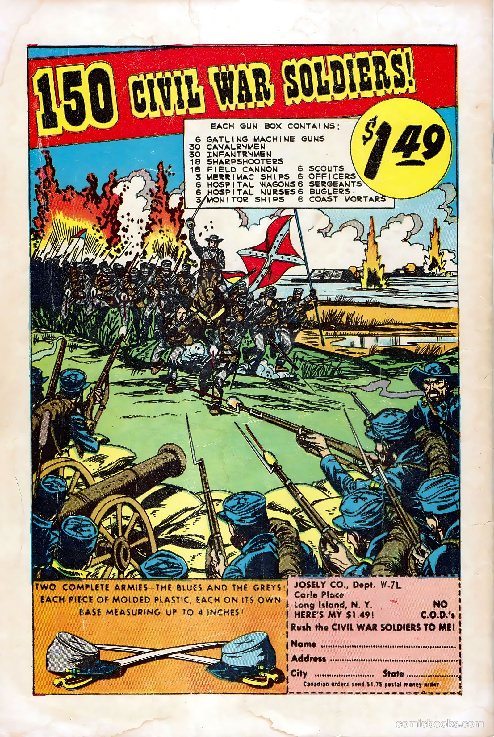Fightin' Navy #96 (1960) — page 36 of 36
