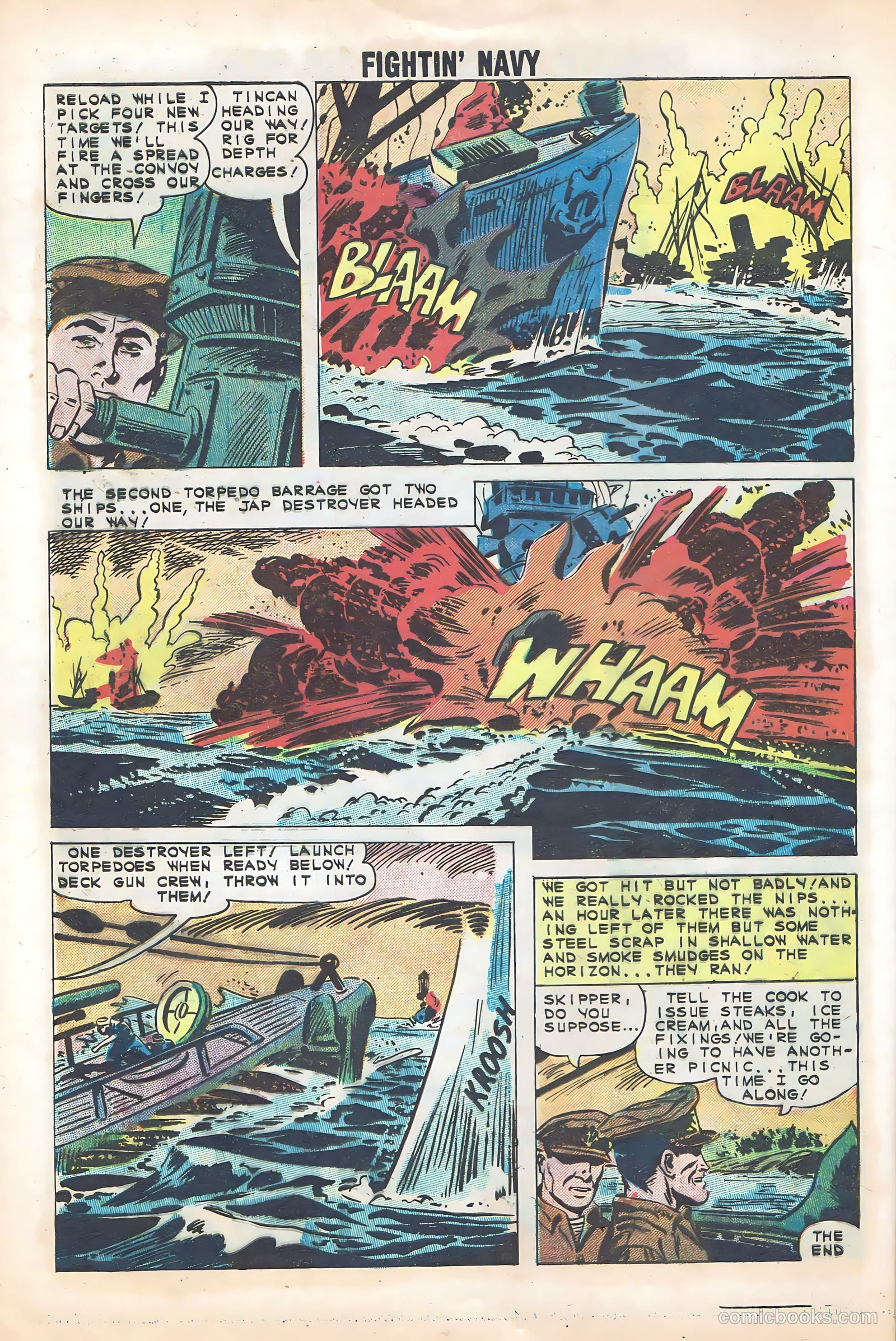 Fightin' Navy #97 (1961) — page 8 of 36
