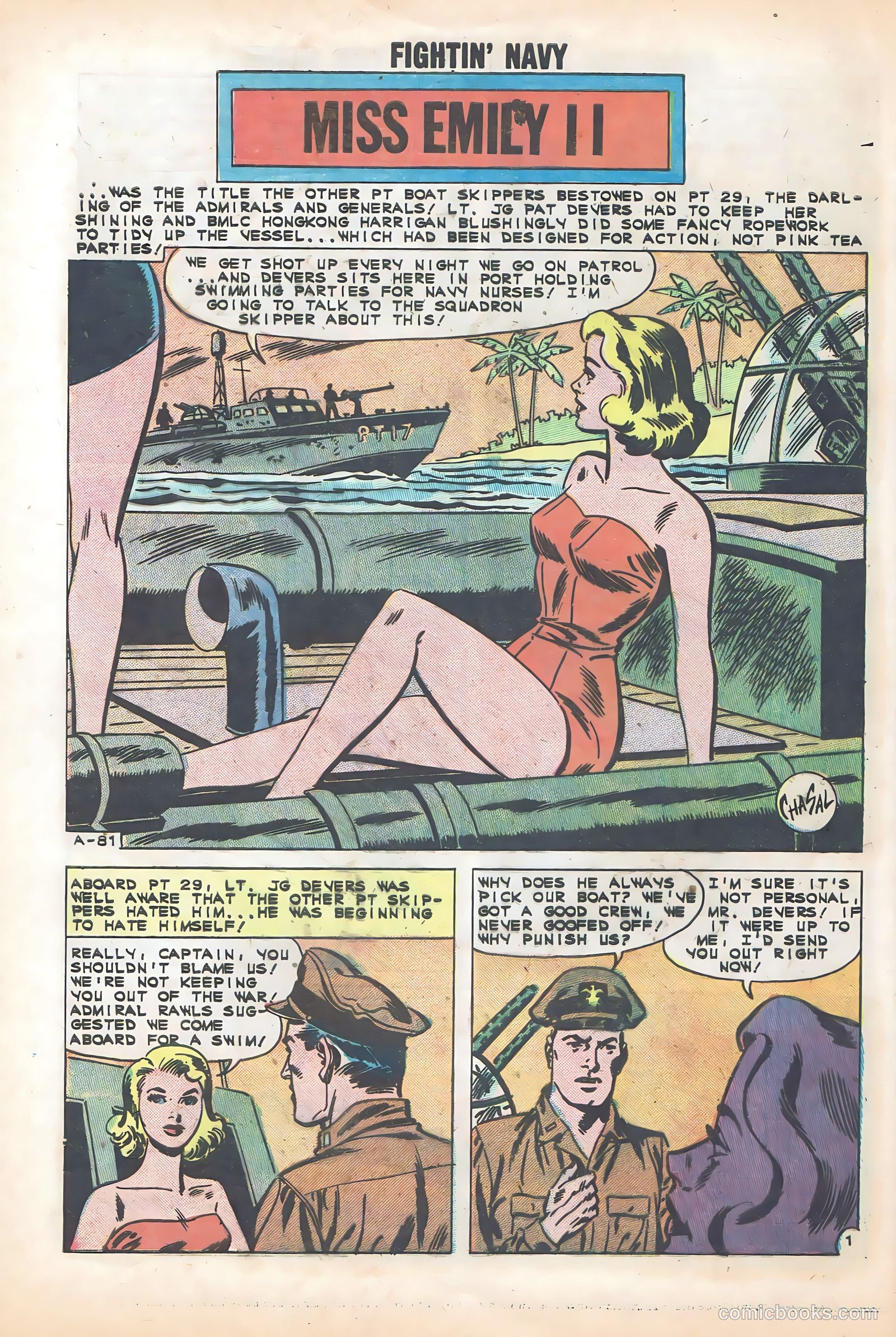 Fightin' Navy #97 (1961) — page 28 of 36