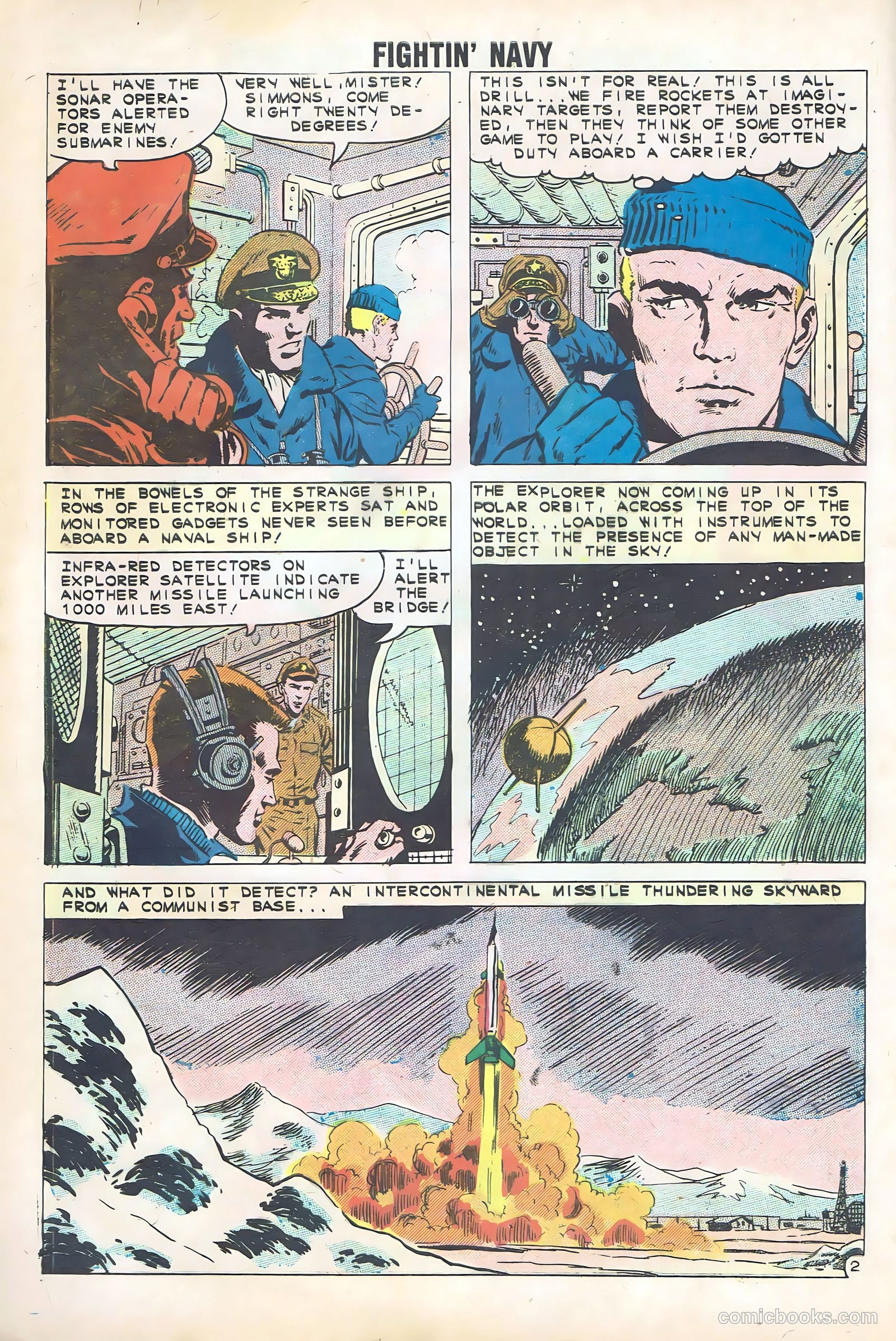 Fightin' Navy #98 (1961) — page 4 of 36