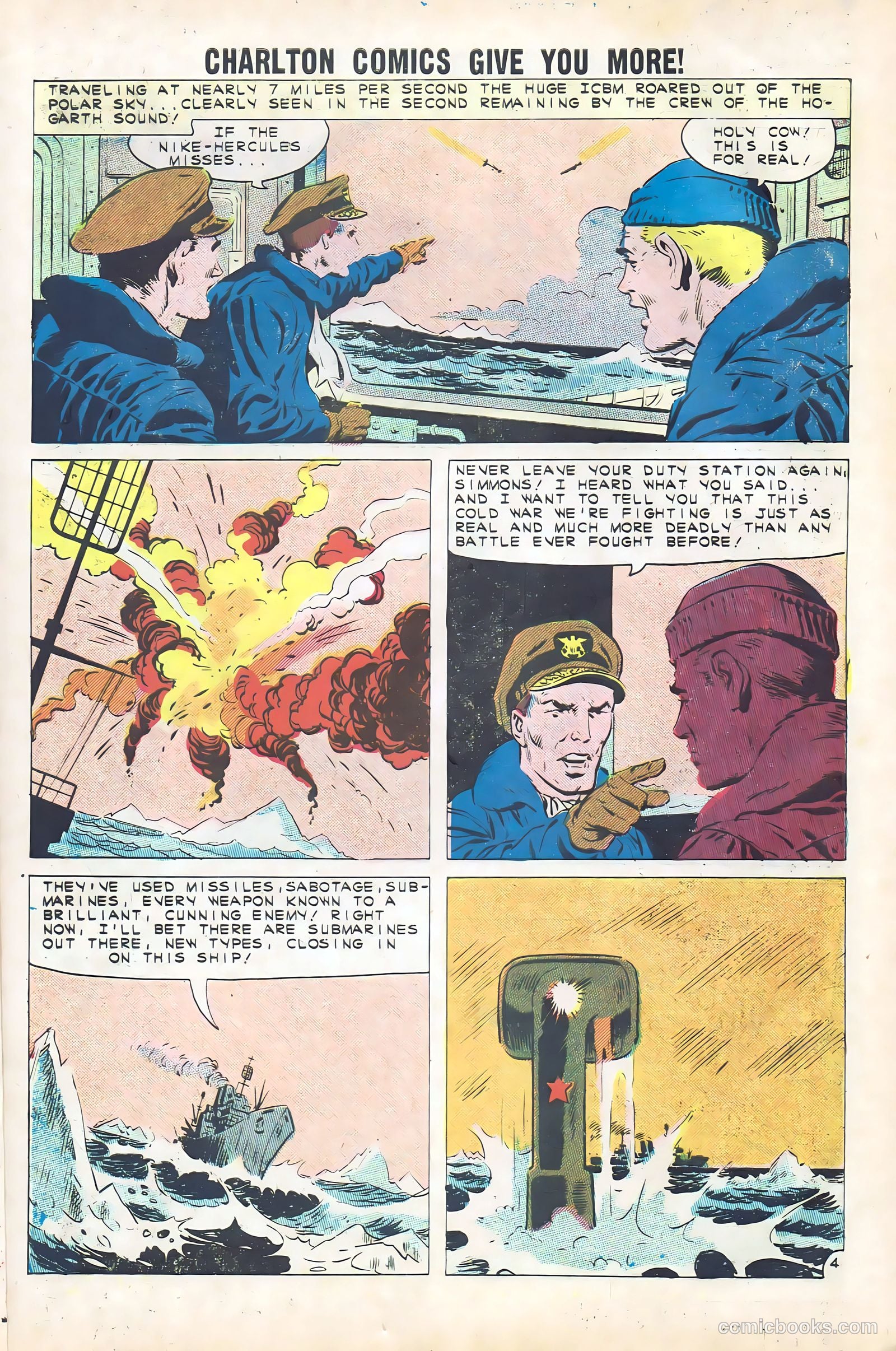 Fightin' Navy #98 (1961) — page 7 of 36
