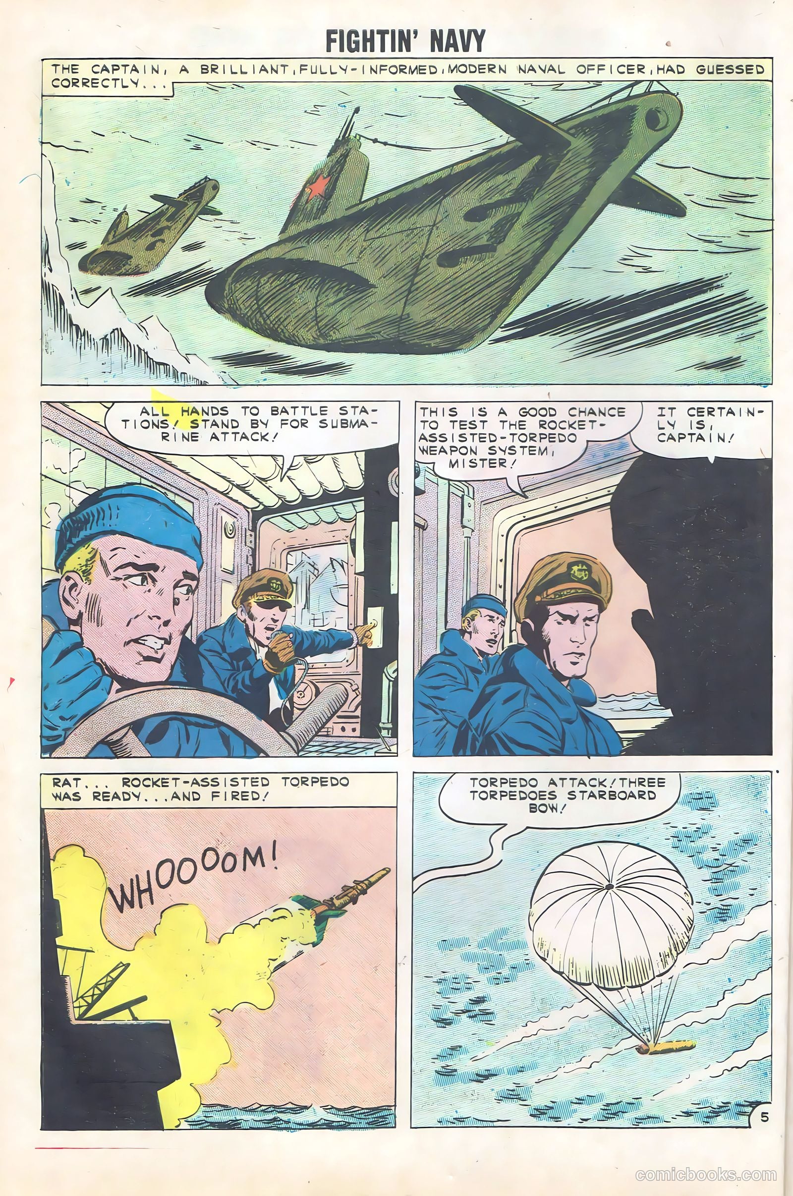 Fightin' Navy #98 (1961) — page 8 of 36
