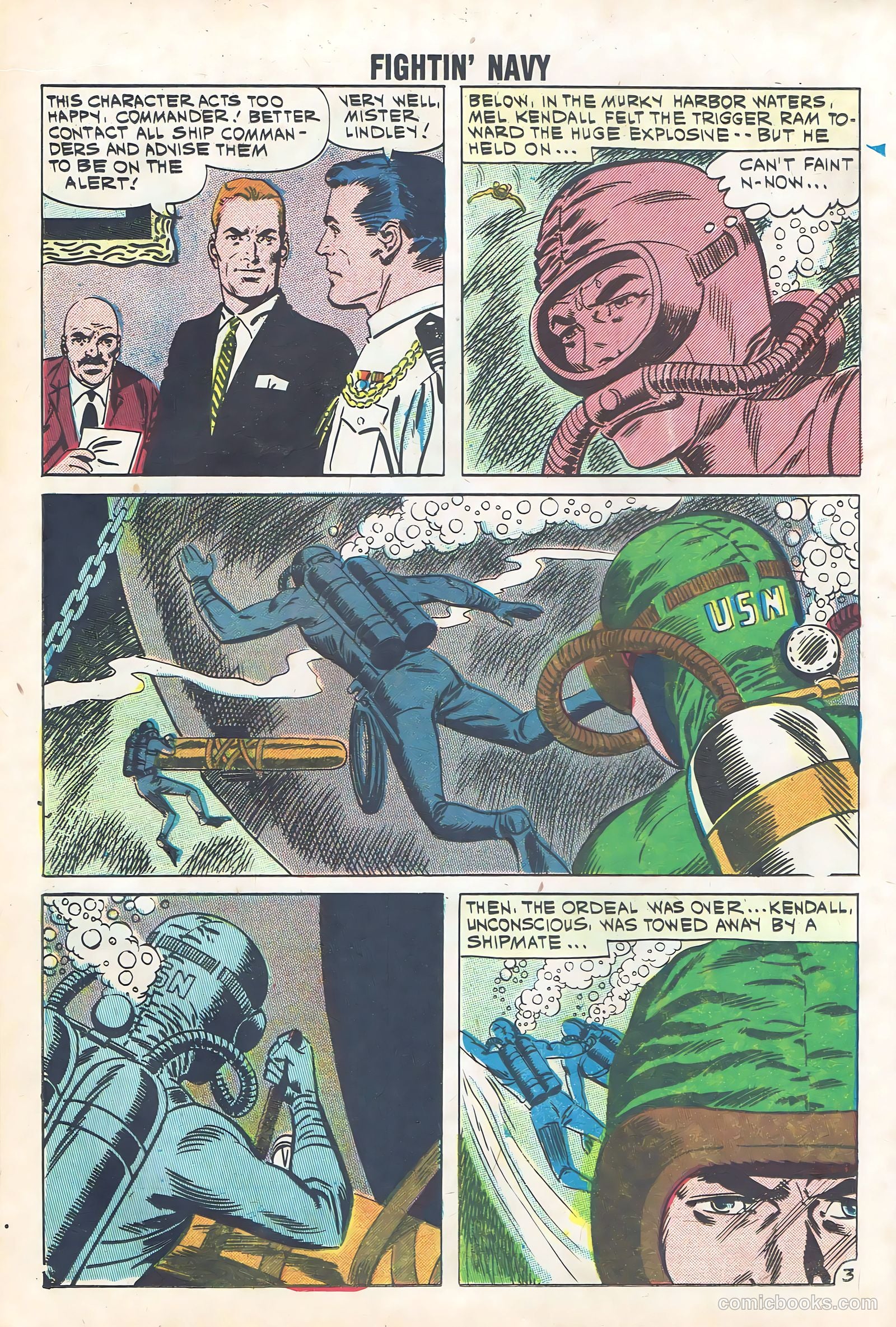 Fightin' Navy #98 (1961) — page 16 of 36