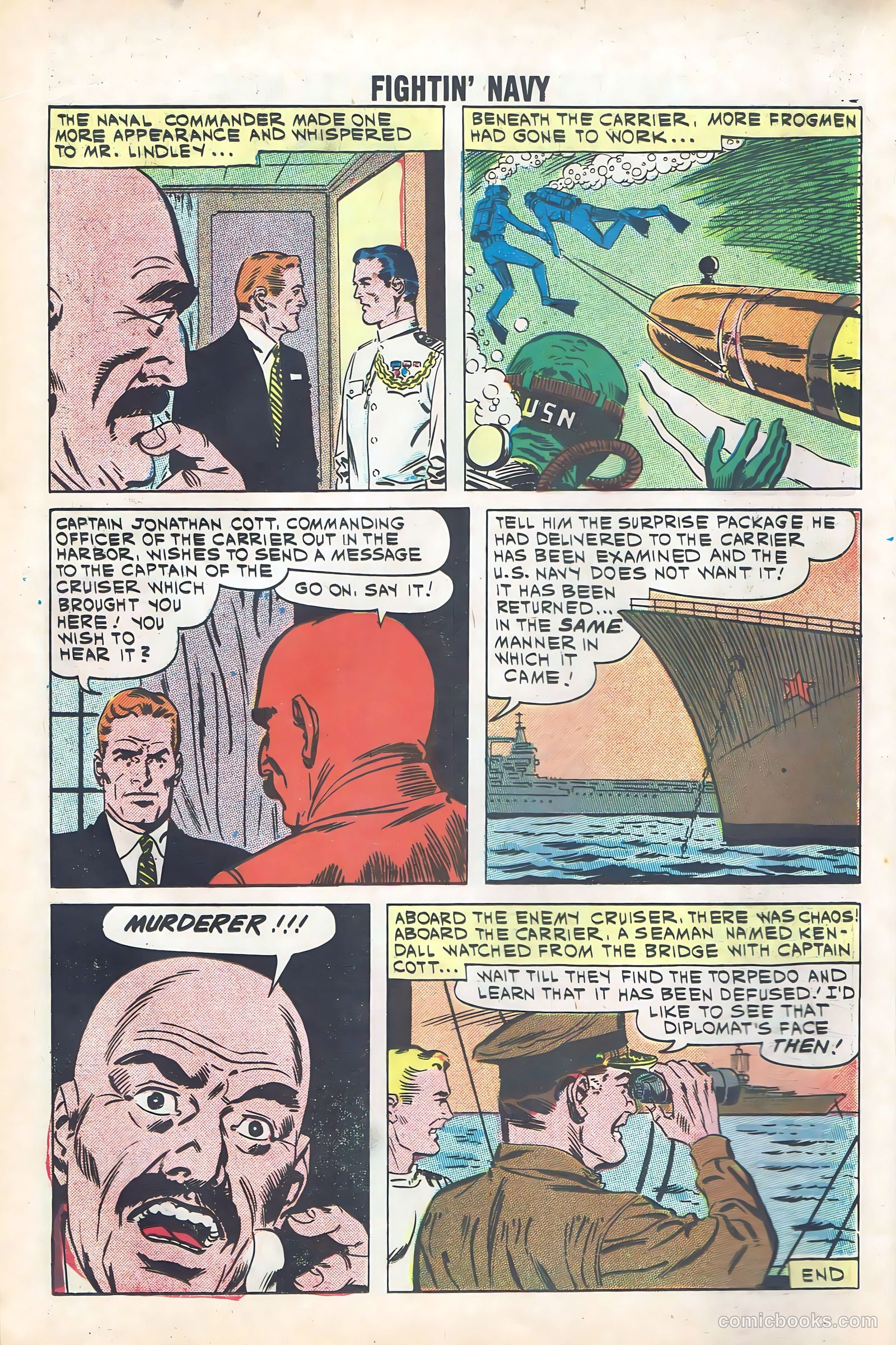 Fightin' Navy #98 (1961) — page 18 of 36
