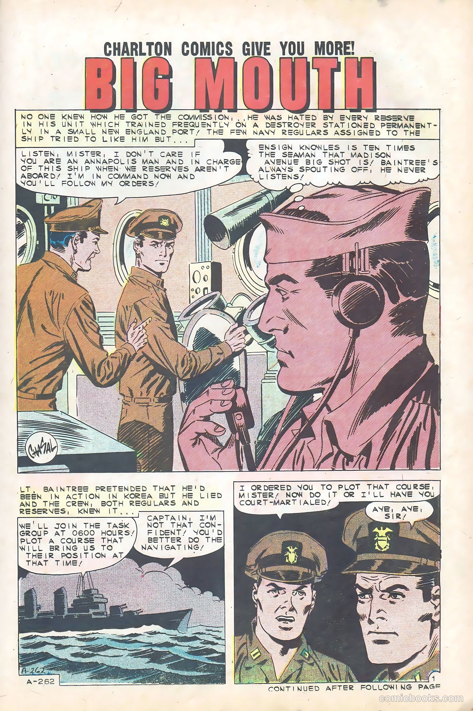 Fightin' Navy #98 (1961) — page 21 of 36