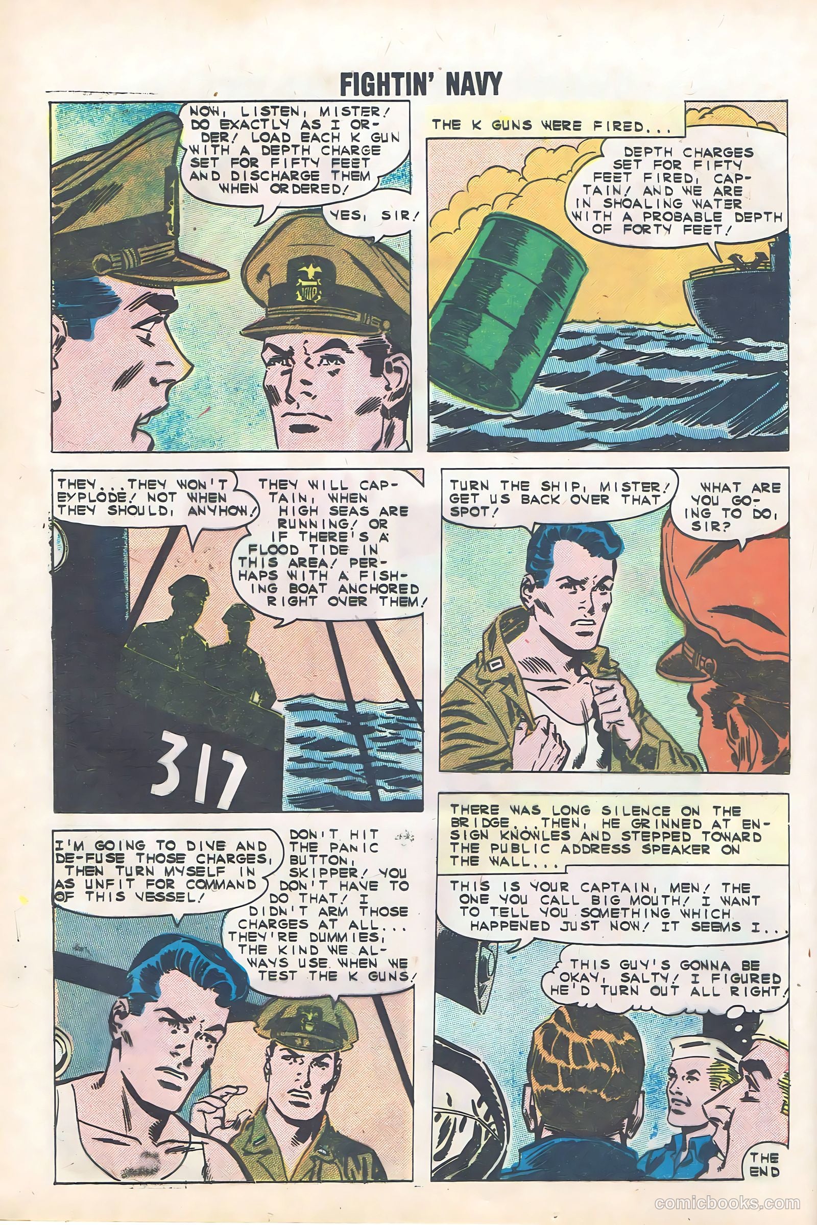 Fightin' Navy #98 (1961) — page 24 of 36