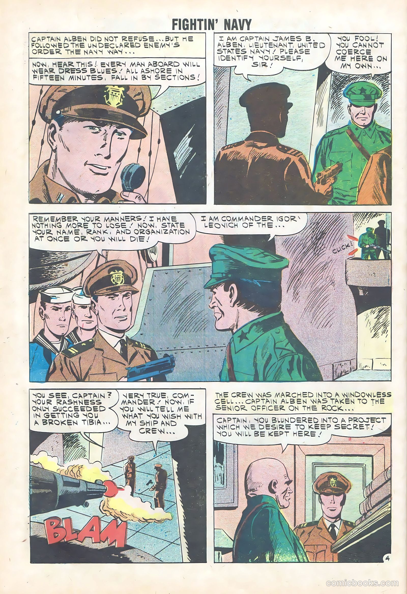 Fightin' Navy #98 (1961) — page 28 of 36