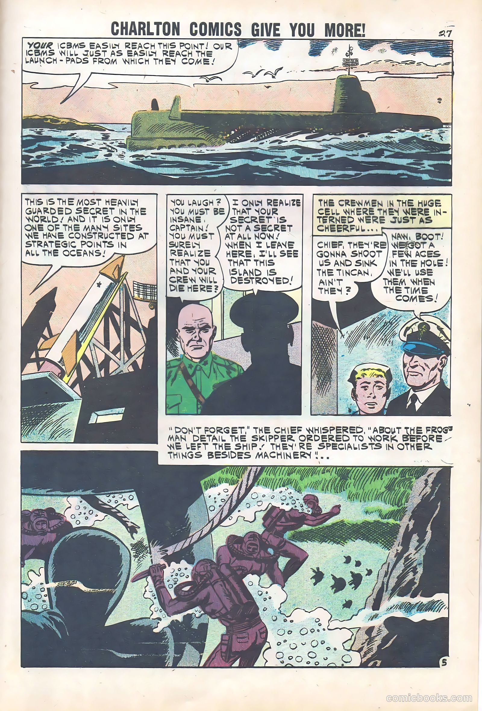 Fightin' Navy #98 (1961) — page 29 of 36